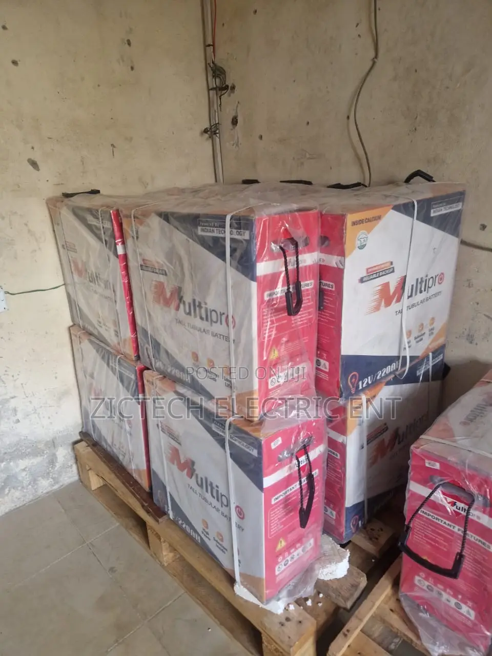 Multipro Tubular Battery 220ah
