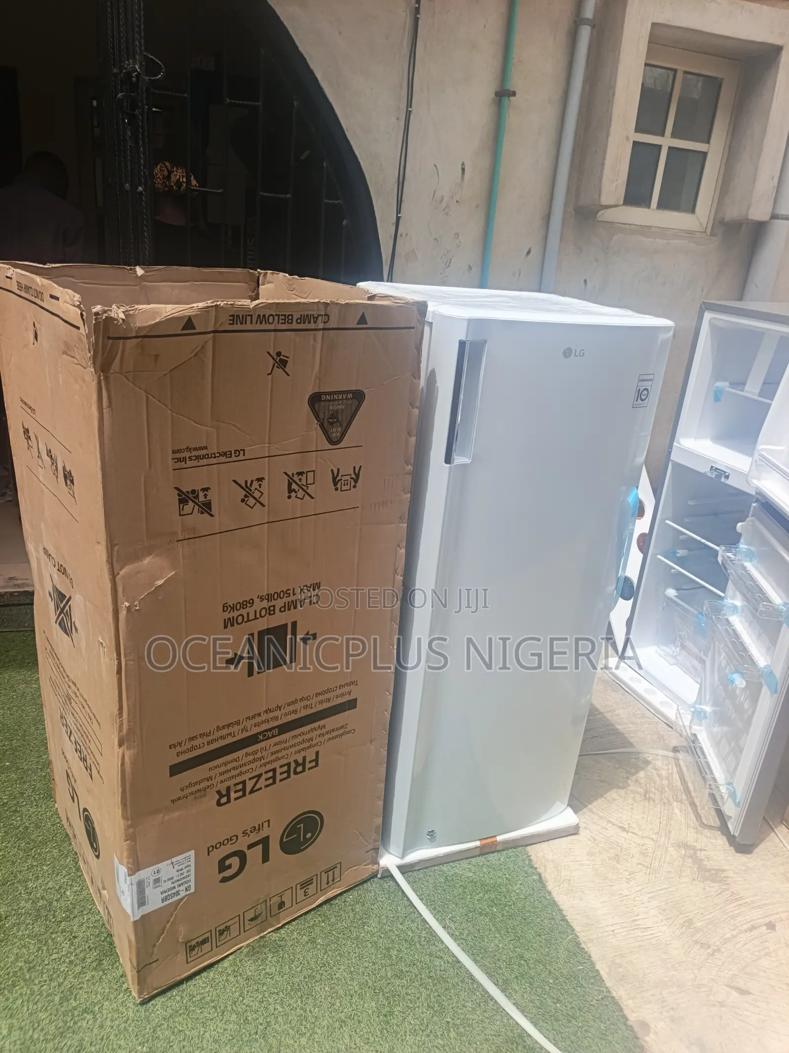 Lg Standing Freezer Gn-304sqbr 168l Home Appliance