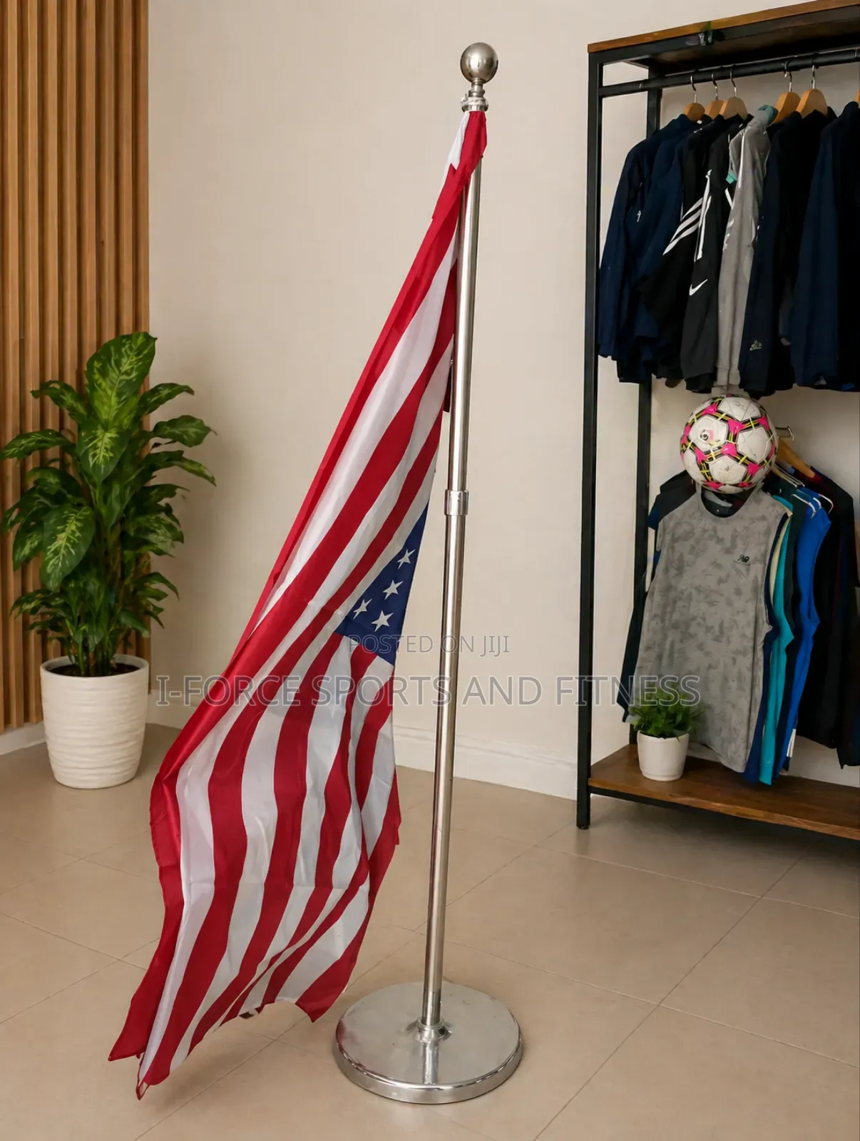 Office Flag Stand