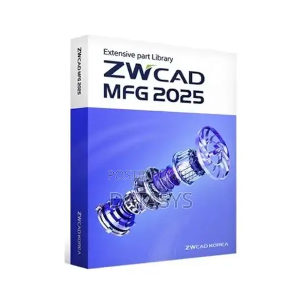Zwcad MFG 2026 Full Version - Advanced 2d Cad Tool for Manufacturing