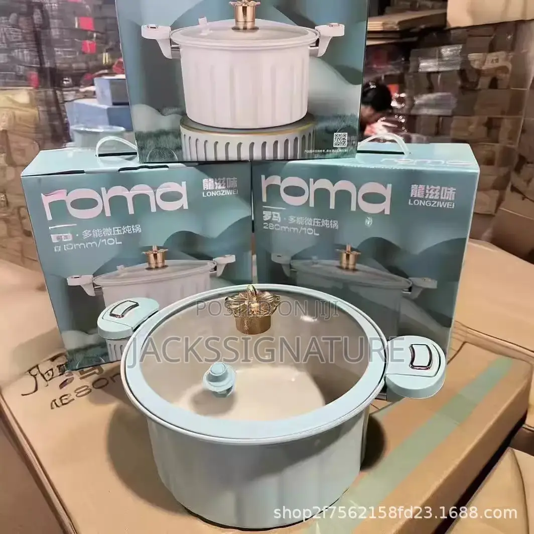 Roma Pressure Pot With Glass Lid