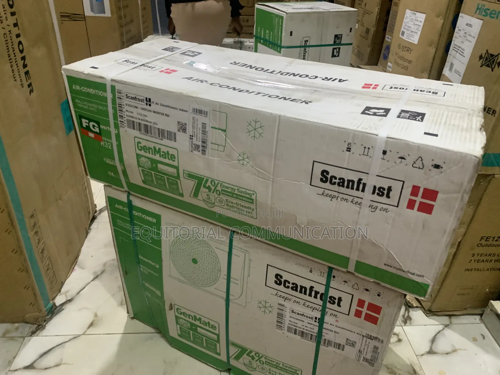 Scanfrost S12ink 1.5hp Ac Strong Cooling Power