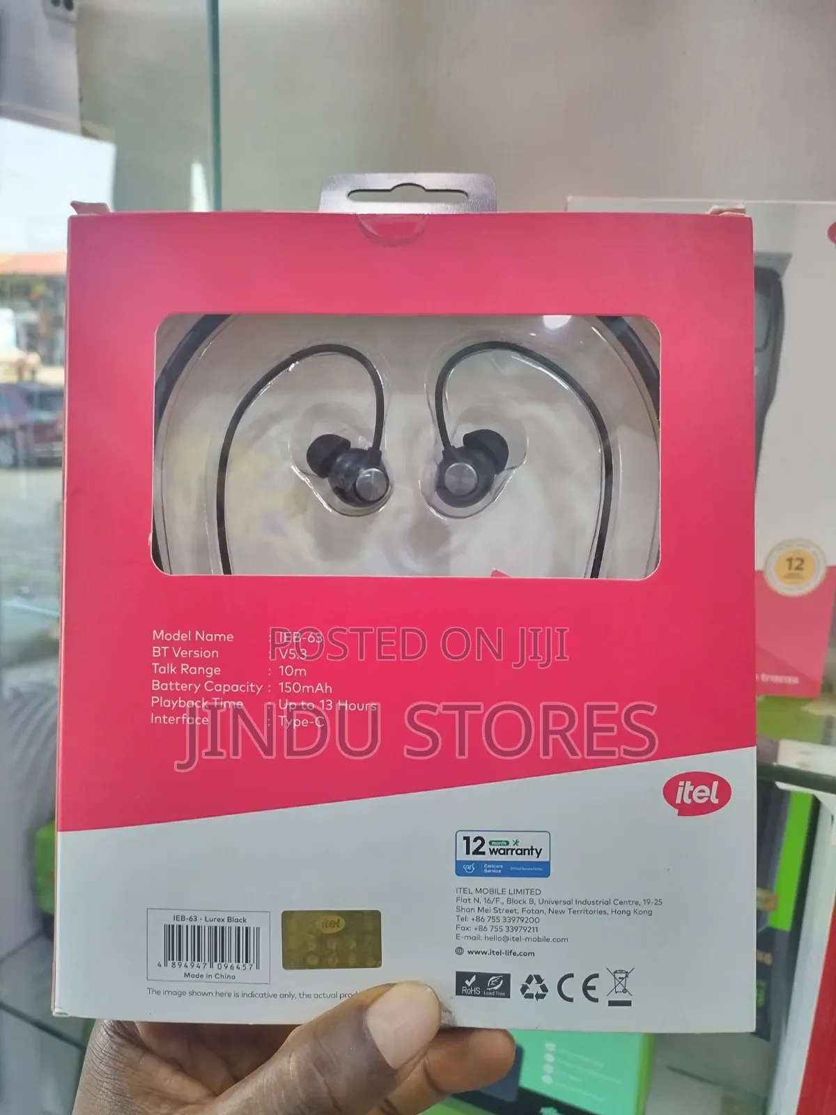 Itel Wireless Neckband N63