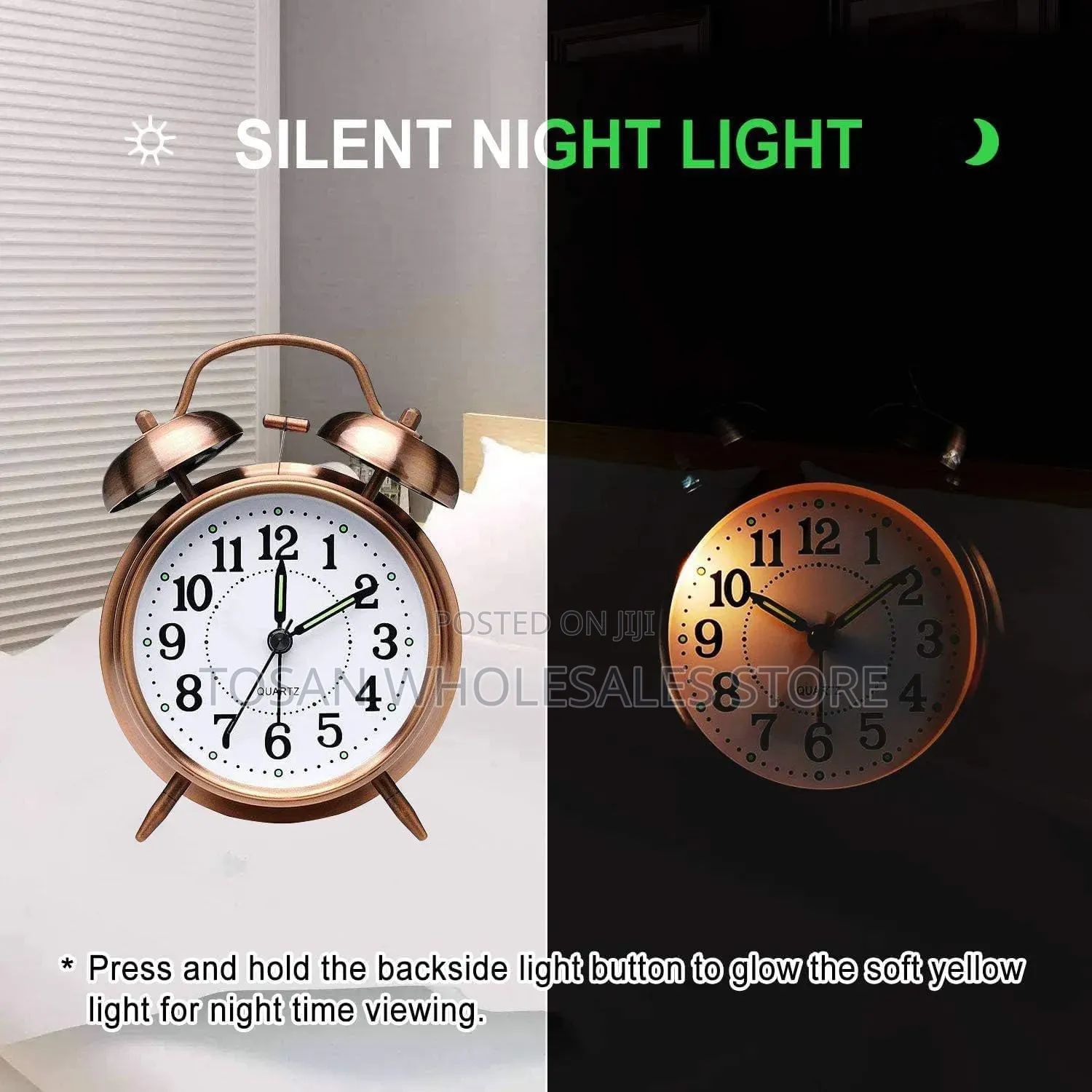 Alarm Clock With Night Led Display