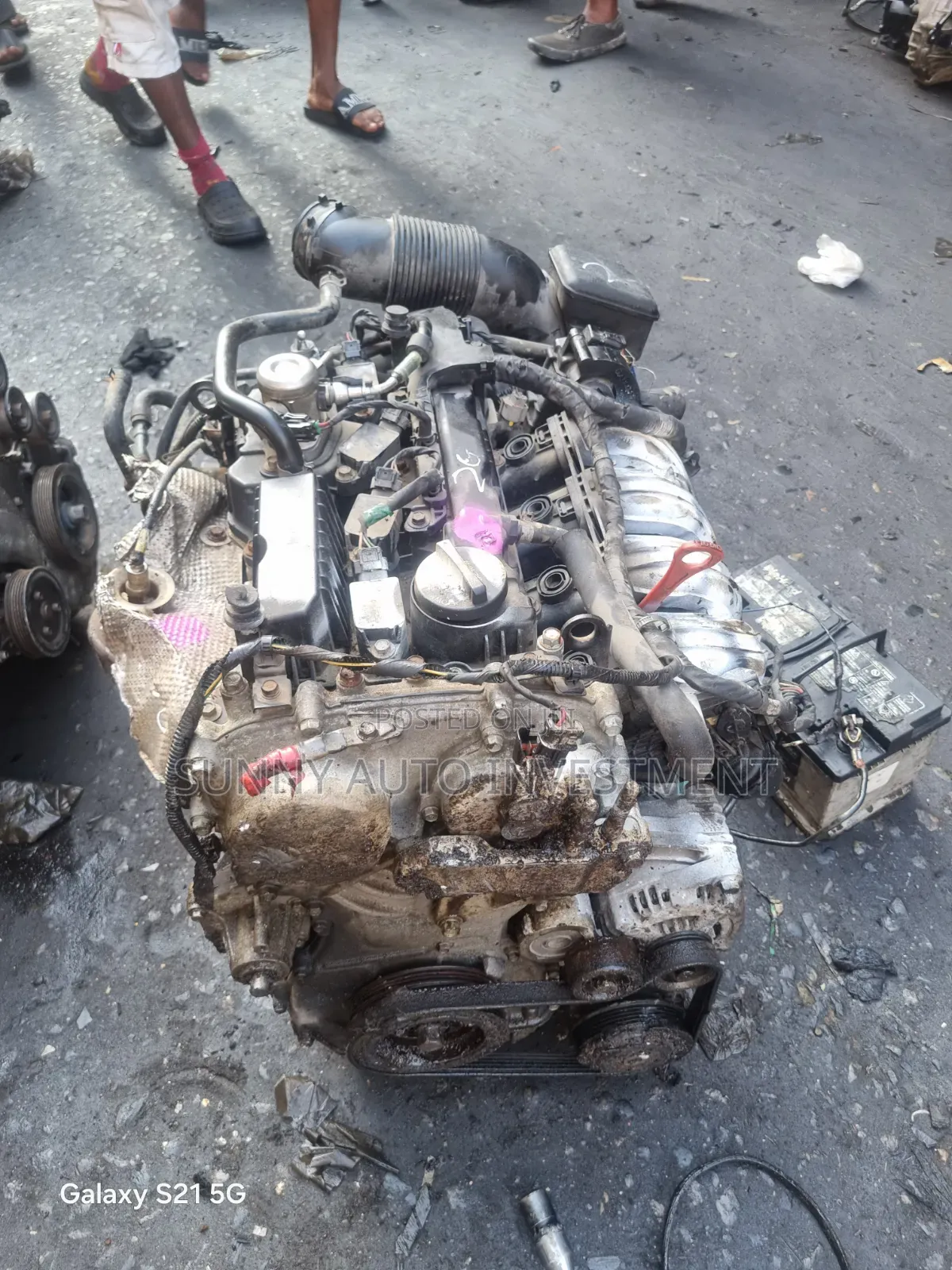First Grade Foreign Used Hyundai Santa Fe Engine Gdi 4plug) 2015 2019