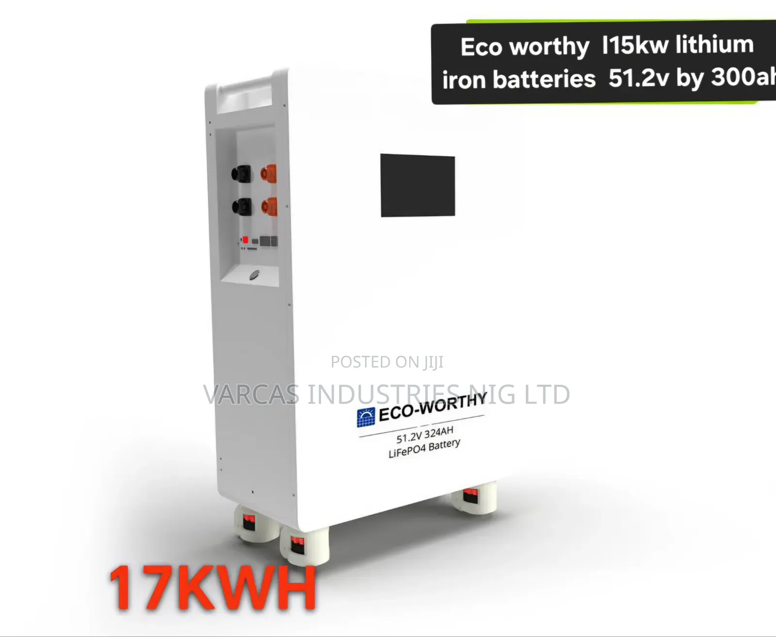 15kw Eco Worthy Lithium Iron Battery