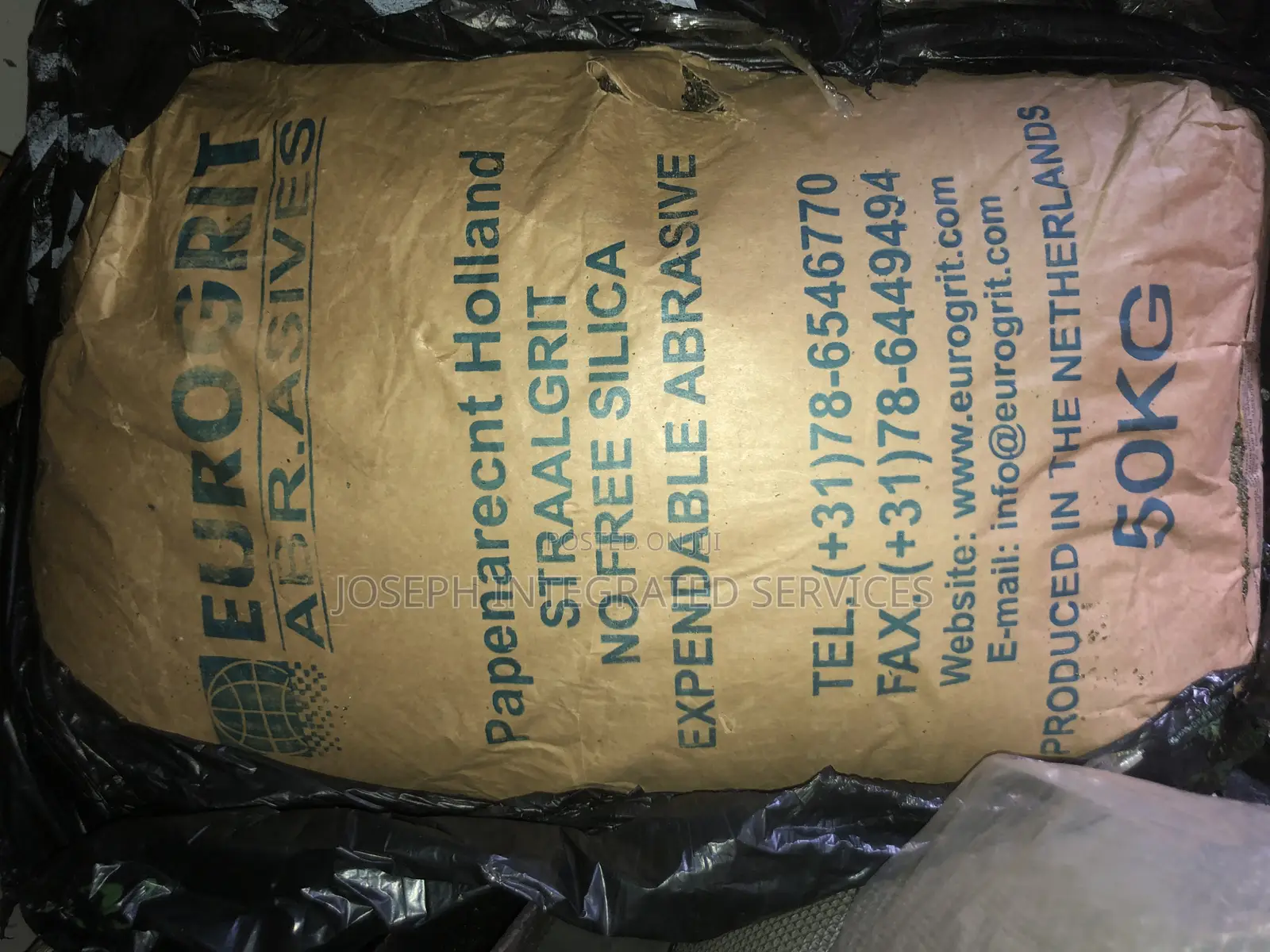 50kg Bag of Eurogrit Abrasive Grit
