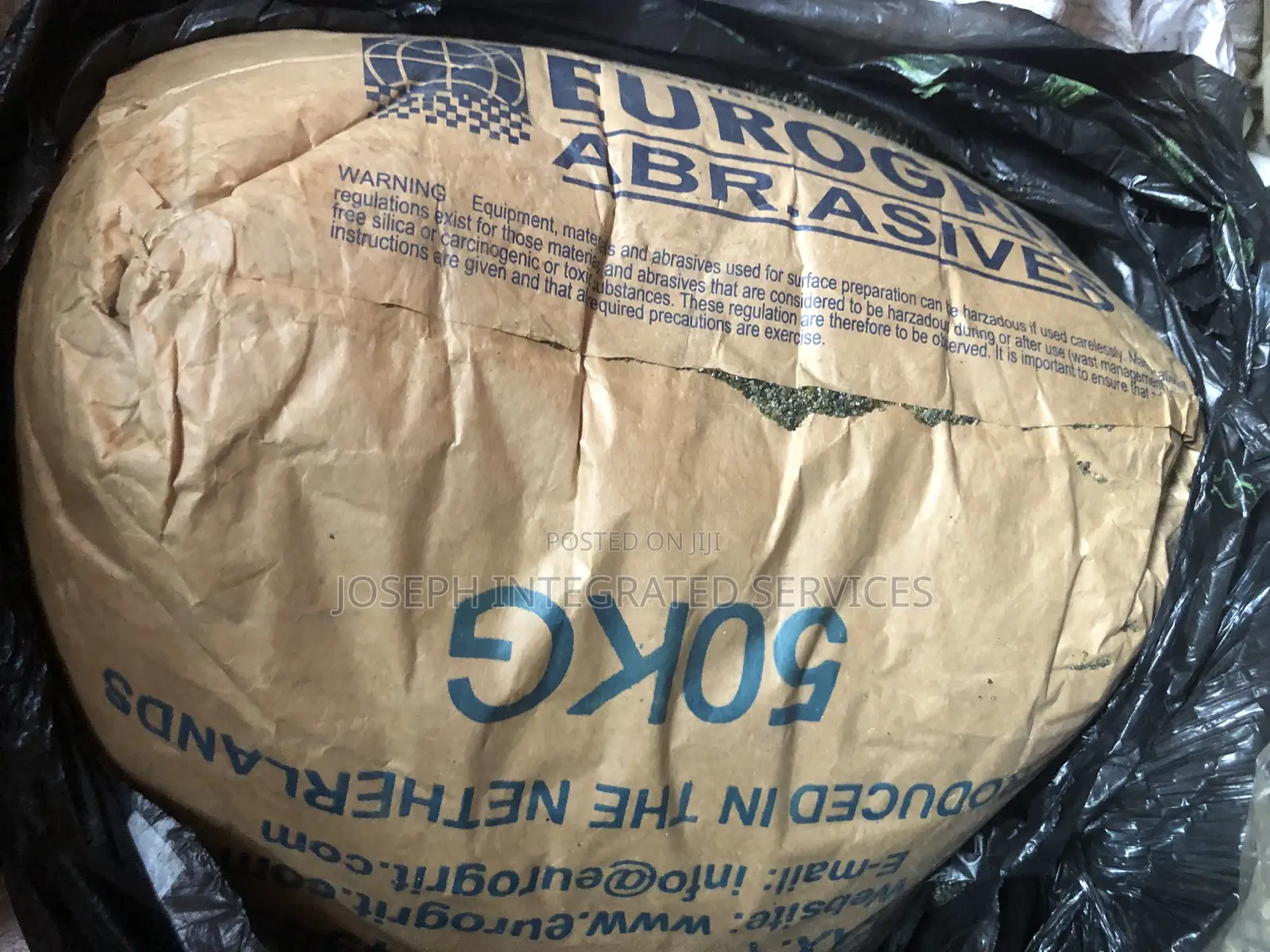 50kg Bag of Eurogrit Abrasive Grit