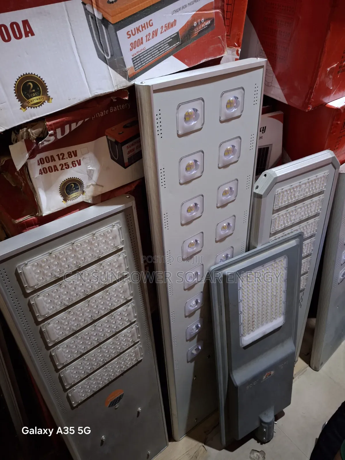 600watts/Sukhig All in 1 Sensor Street Lights