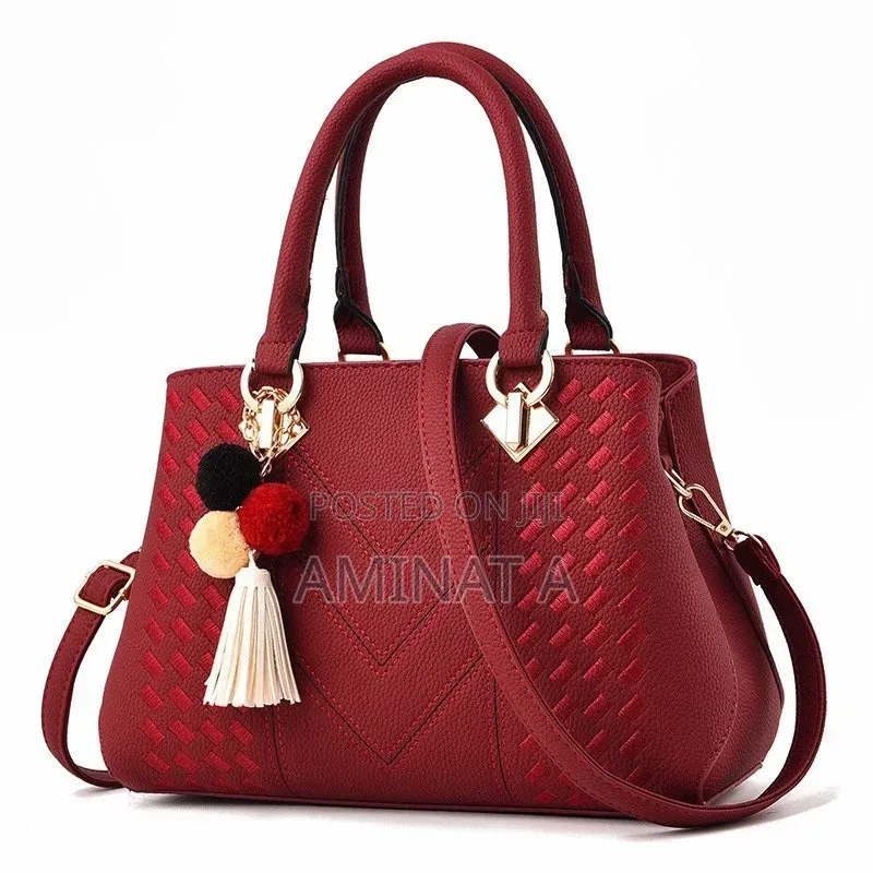 Classy Red Ladies Hand Bag