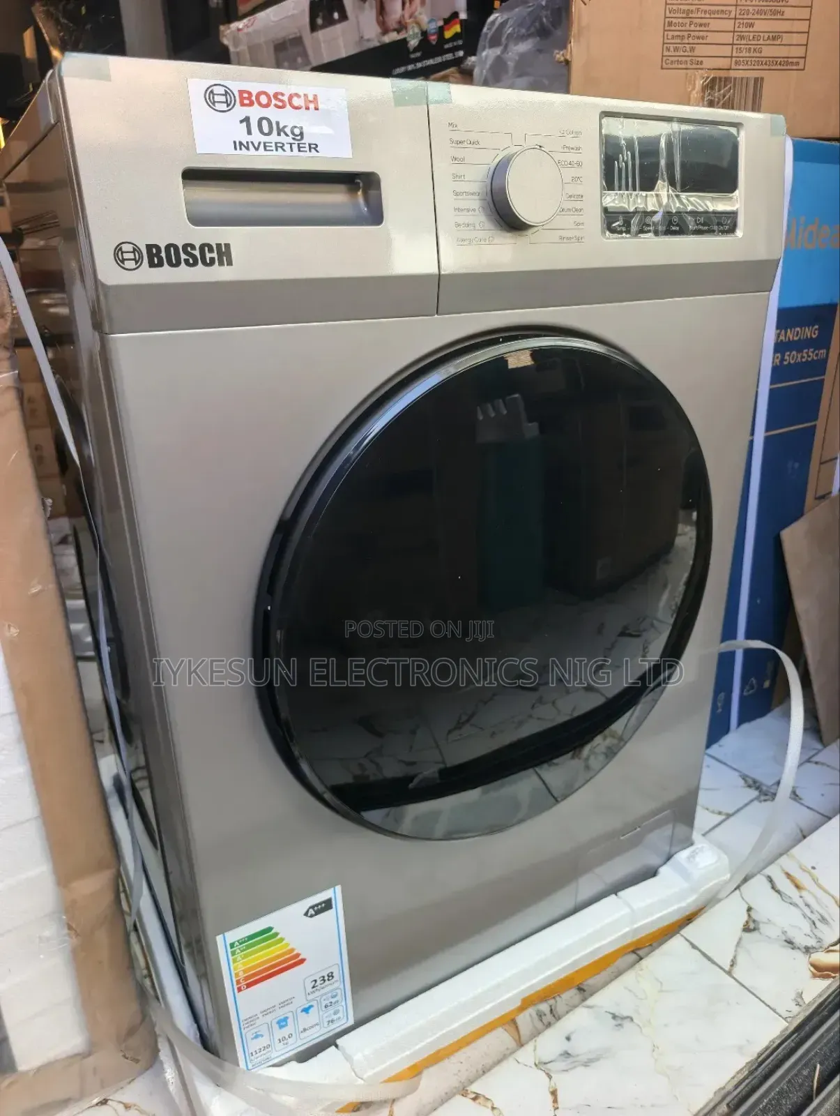 Bosch (10kg) Automatic BLDC Inverter Motor Washing Machine Front Load
