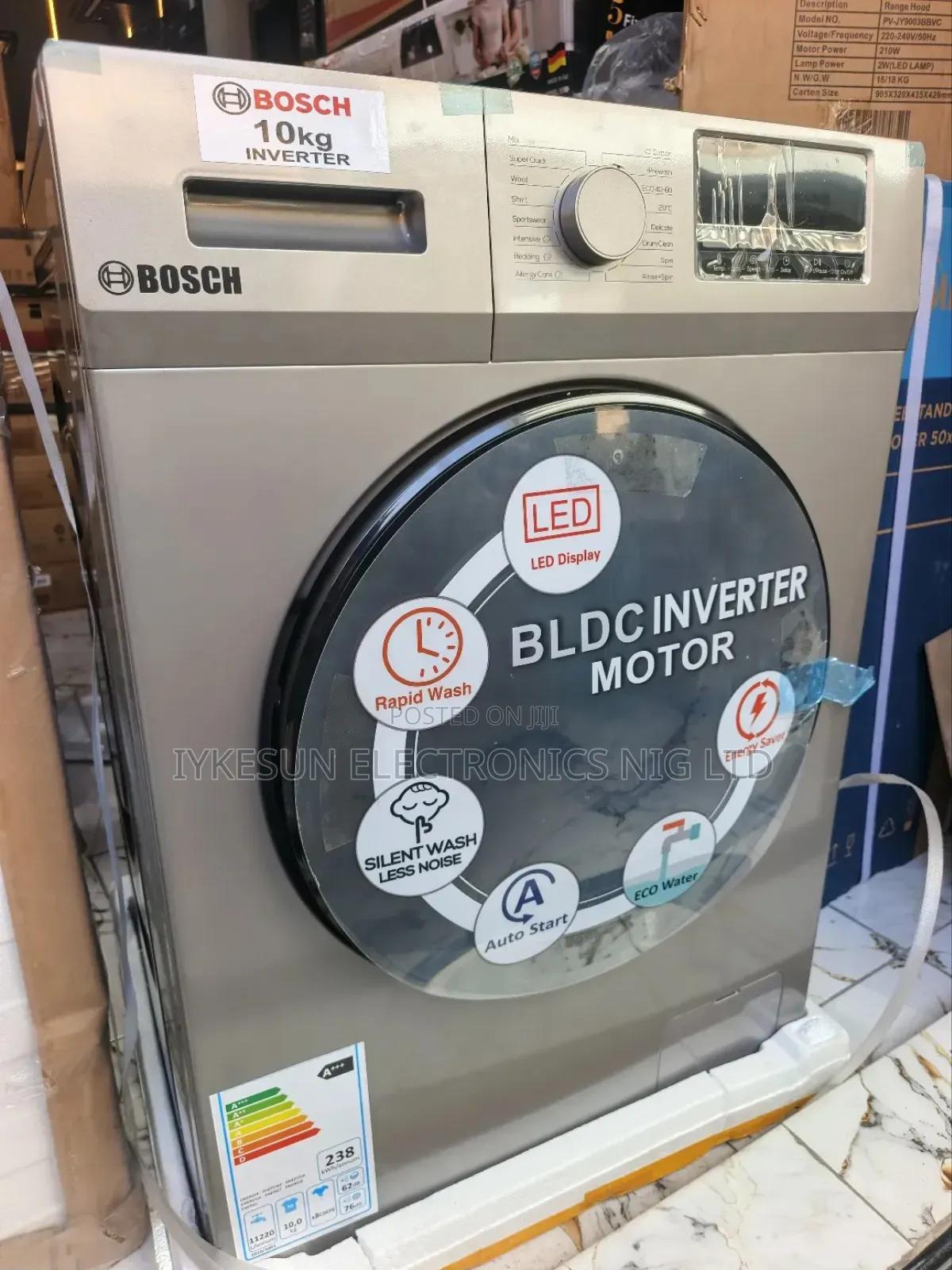 Brand New Bosch (10kg) Front Load Automatic Inverter Washing Machine
