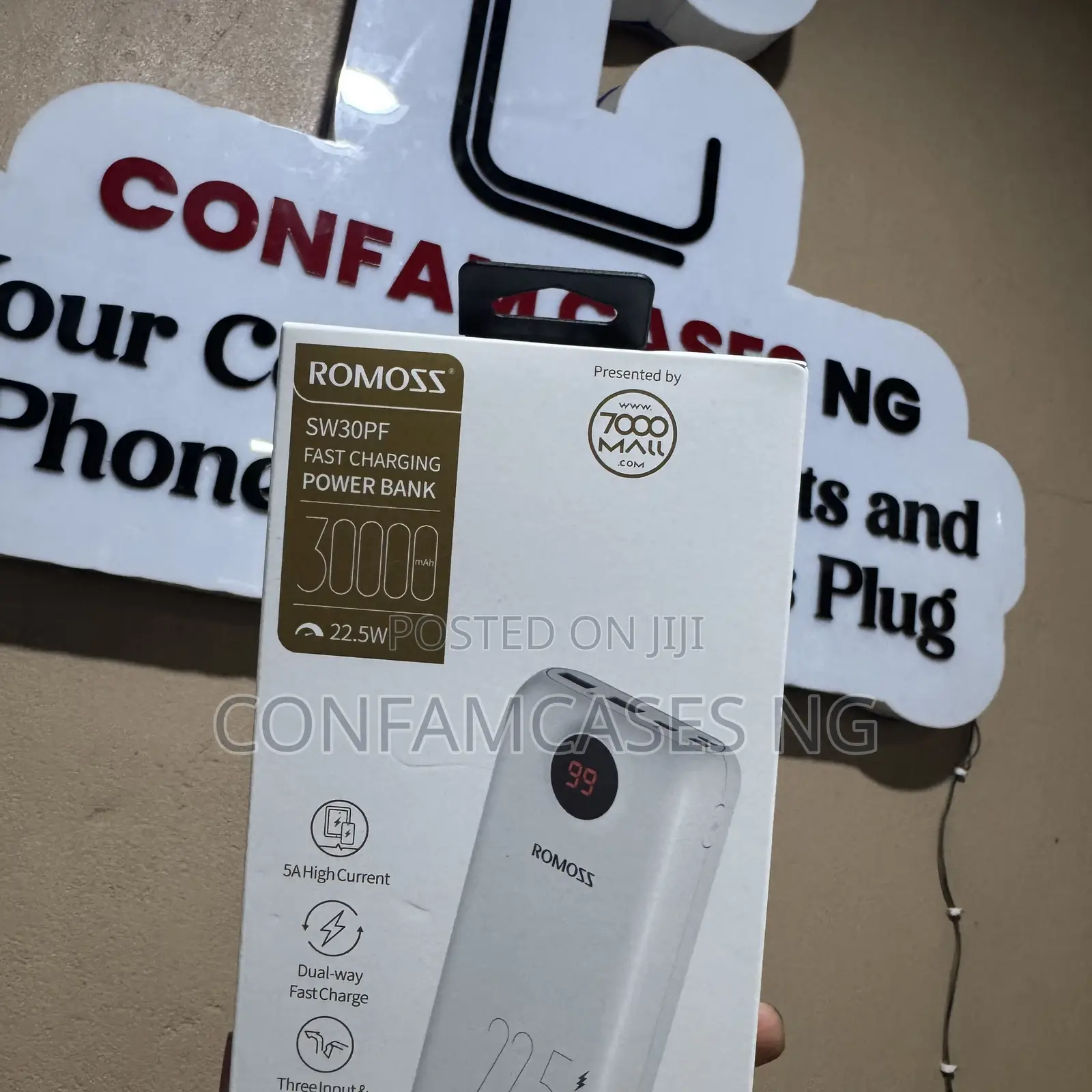 Romoss Sense Sw30pf 30000mah 22.5w Fast Charging Powerbank