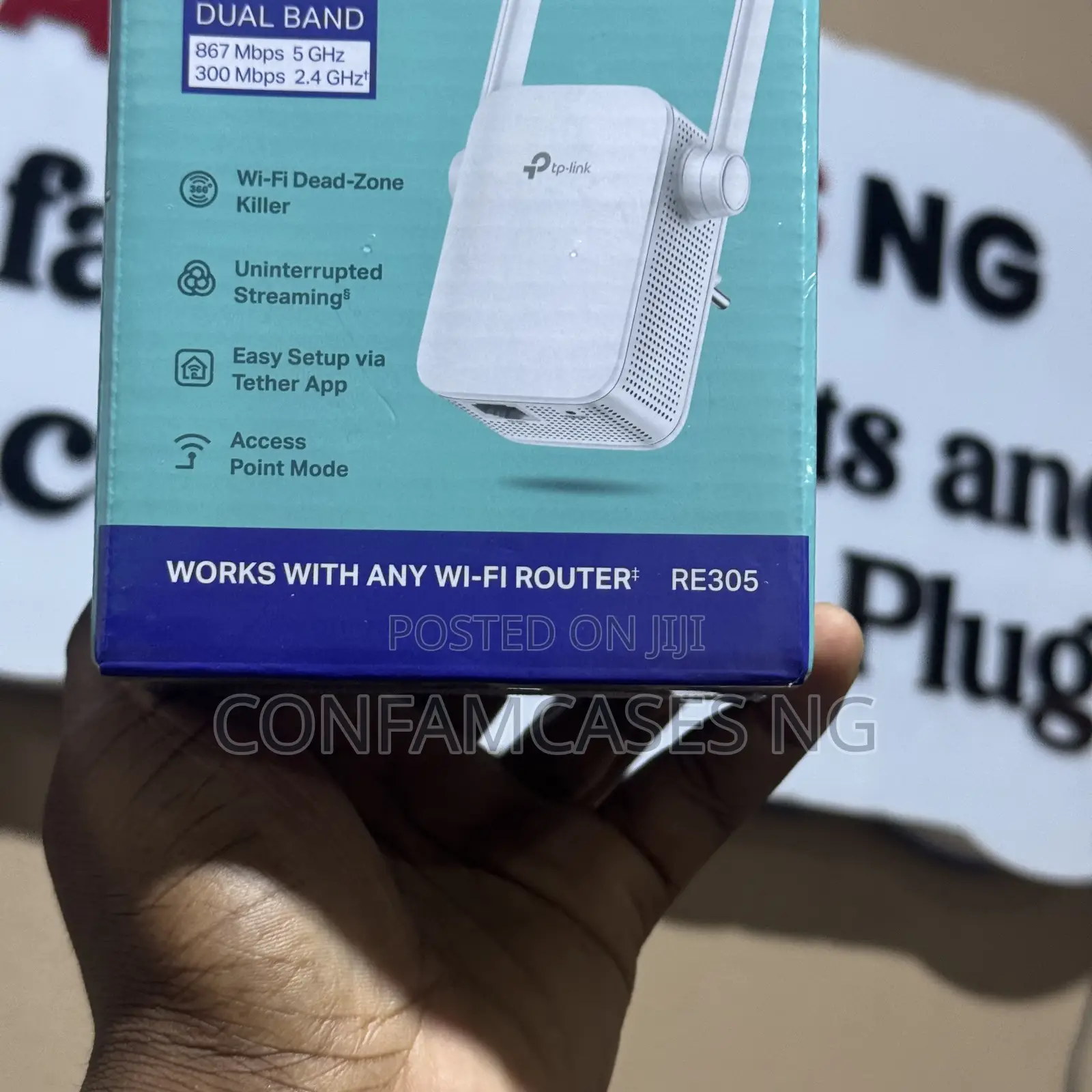 TP-Link Tplink Re305 Ac1200 Mesh Wifi Range Extender
