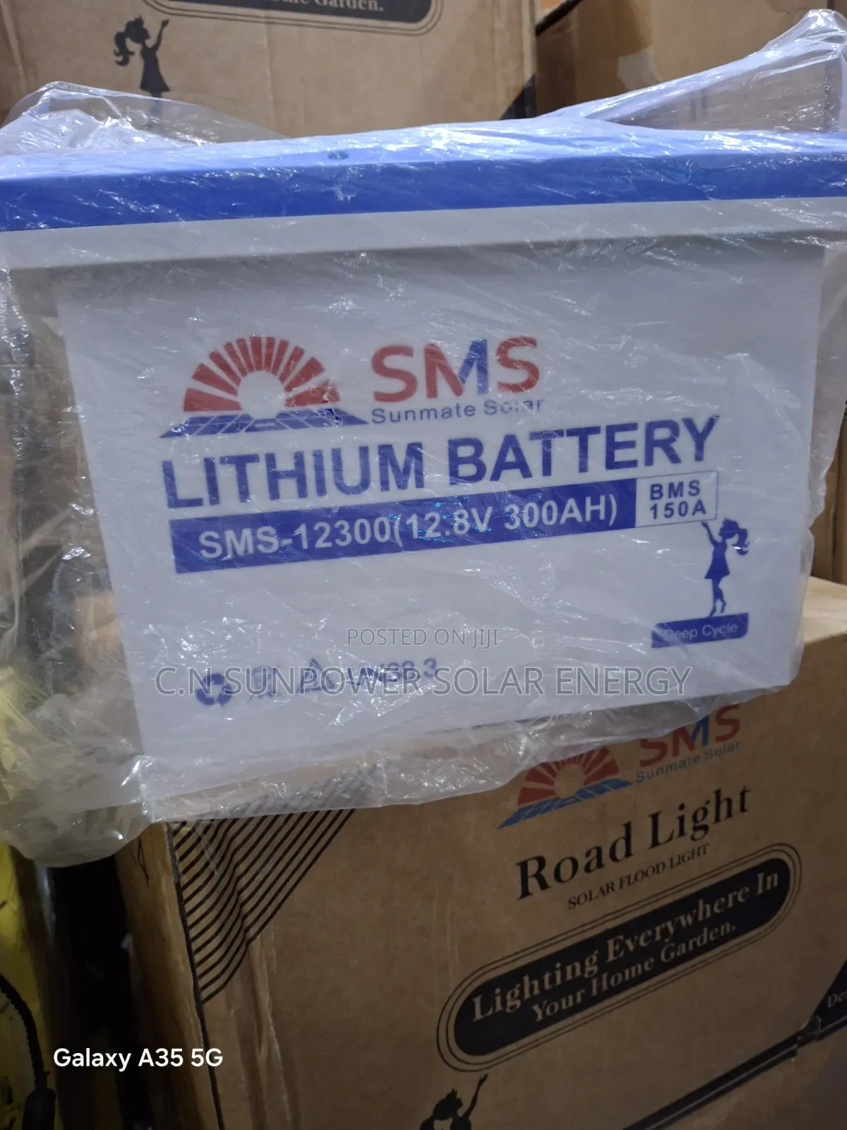 12v/300ahs SMS Lithium-Iron Phosphate Energy Storage Battery