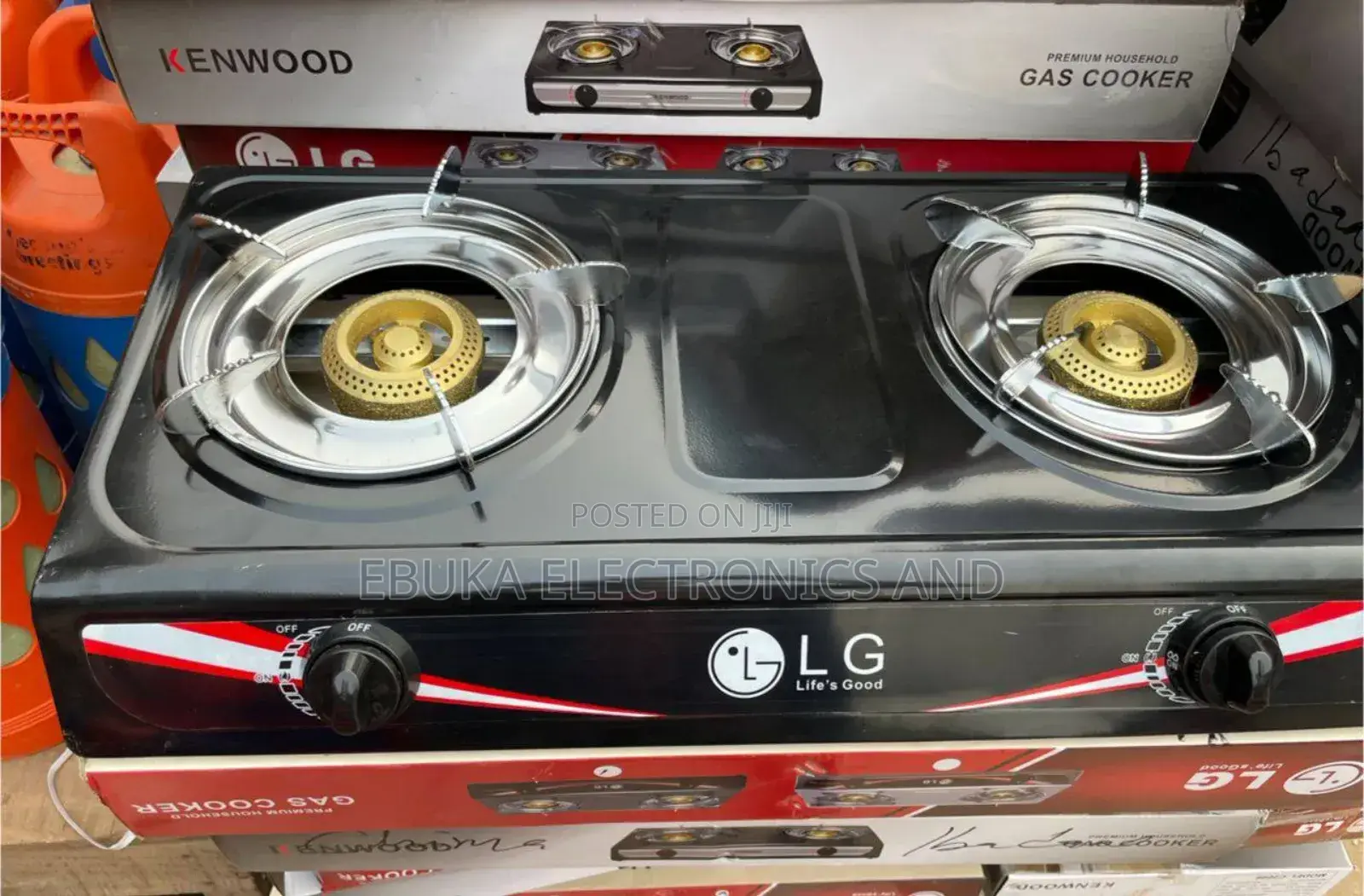 Lg Stainless Double Cooker With Strong Removable Pot CarrierIs Availa