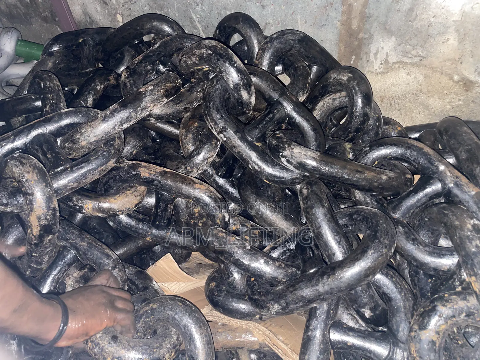 Different Sizes of Stud Link Anchor Chain