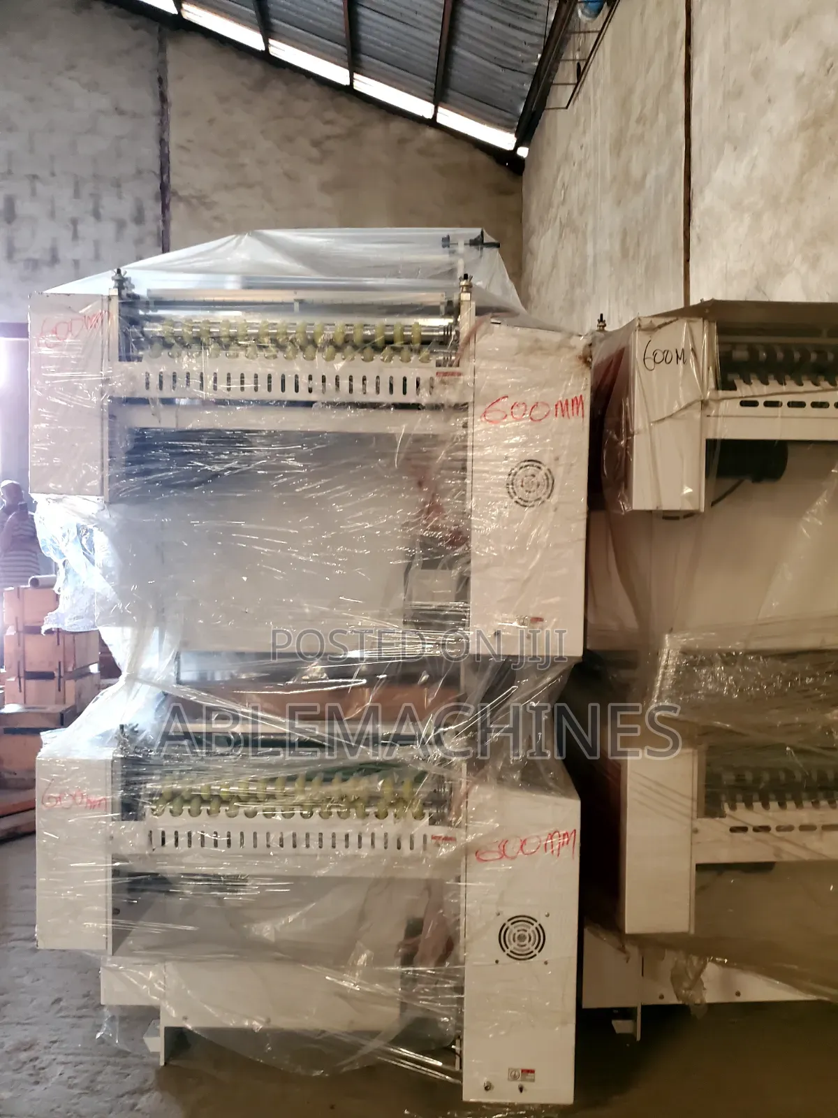 600m Side Sealing Bag Making Machine With 1200mm Folder