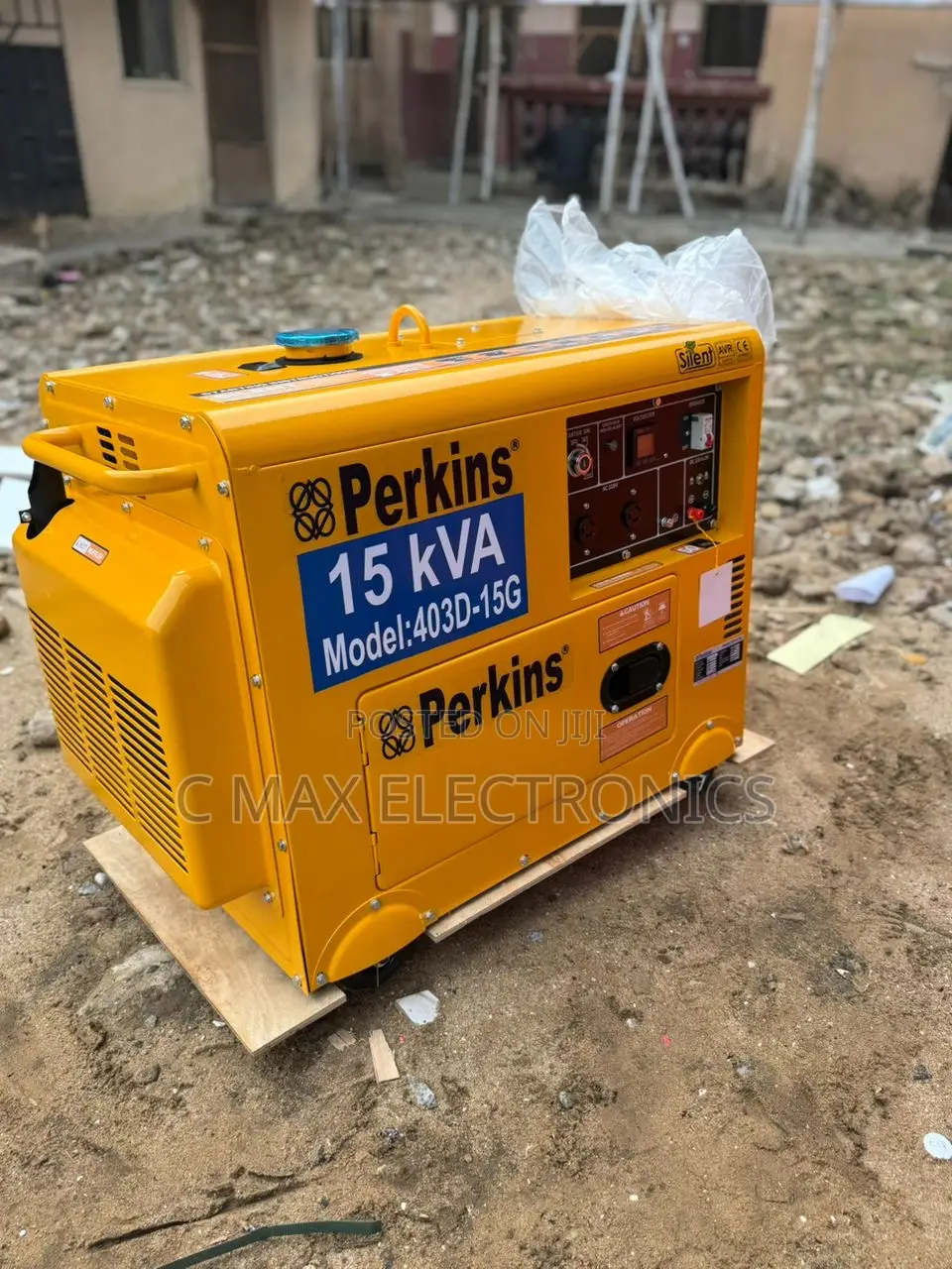 Brand New Perkins 15kva Diesel Generator 100% Copper Coil