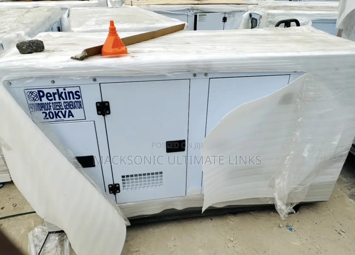 Durable Perkins Soundproof Generator Sp20kva With Warranty