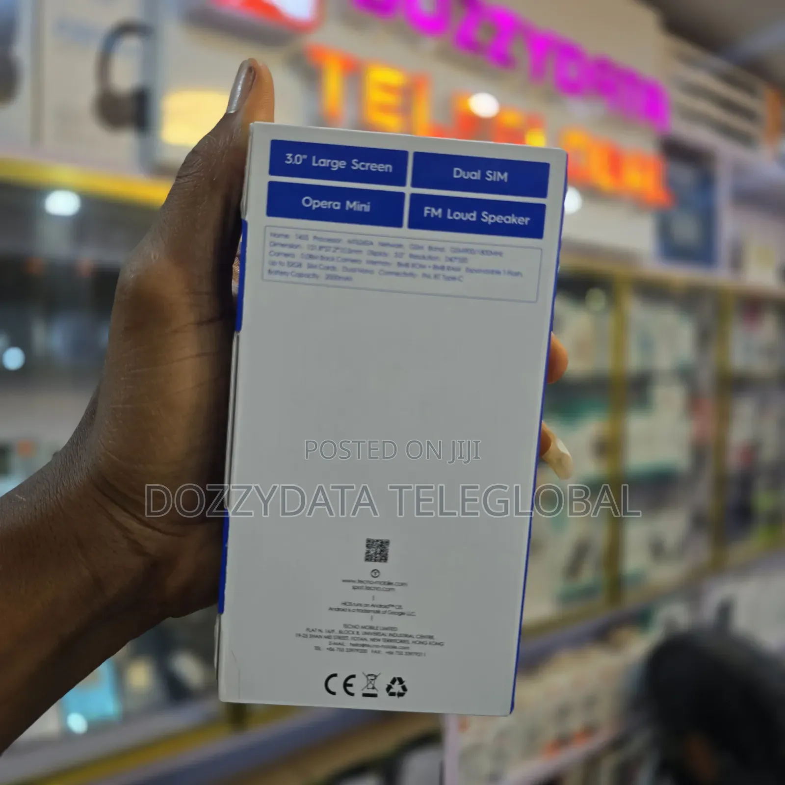New Tecno T455 Black