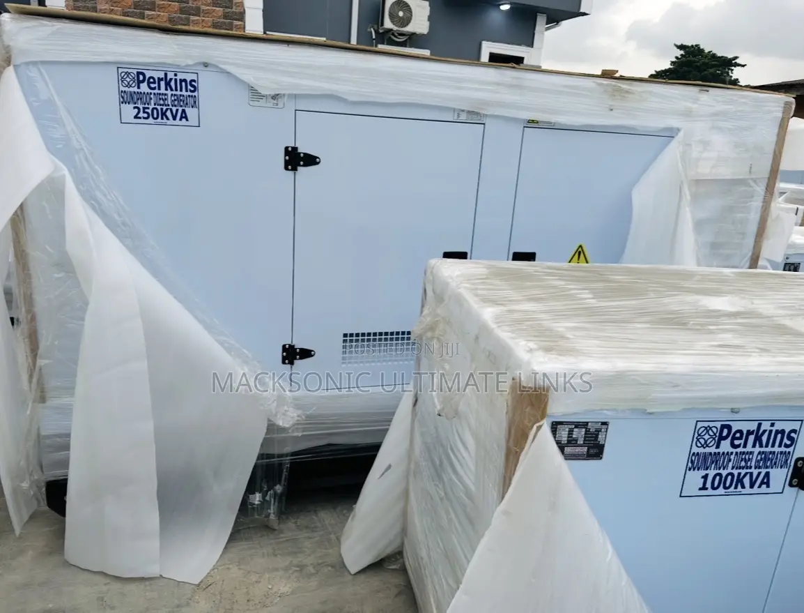 Heavy Duty Sp250kva Perkins Soundproof Generator With Warranty