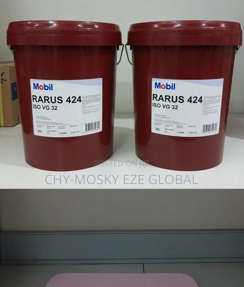 Mobil Rarus 424 Iso Vg 32 Ashless Air Compressor Oil (20ltr/Pail)