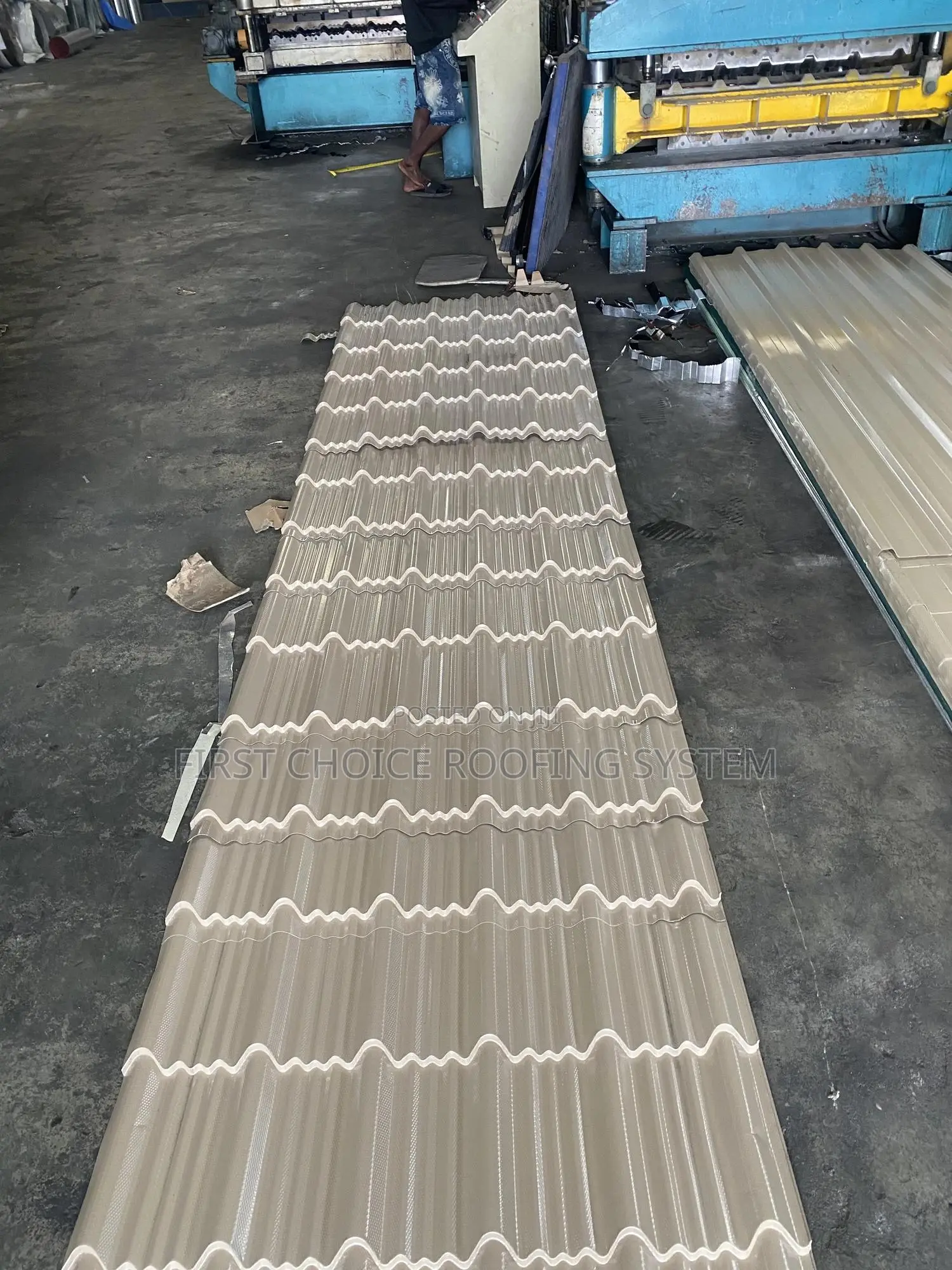 Steptiles Price;Oven Baked Aluminum Roofing Sheet