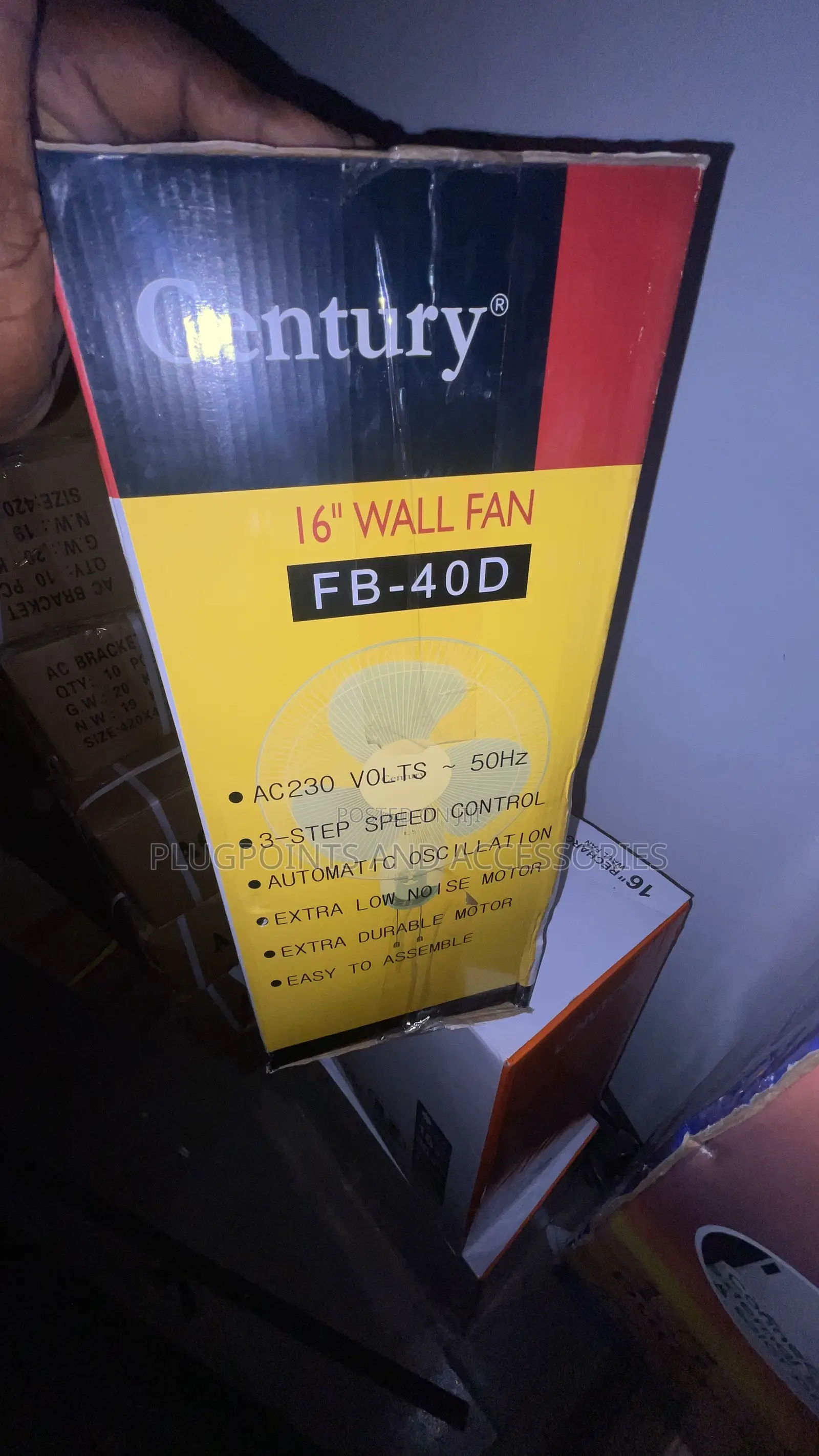 Century Electric Wall Fa16”