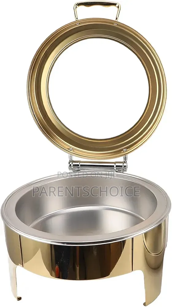 Gold Round Buffet Chafing Dish
- 6litre