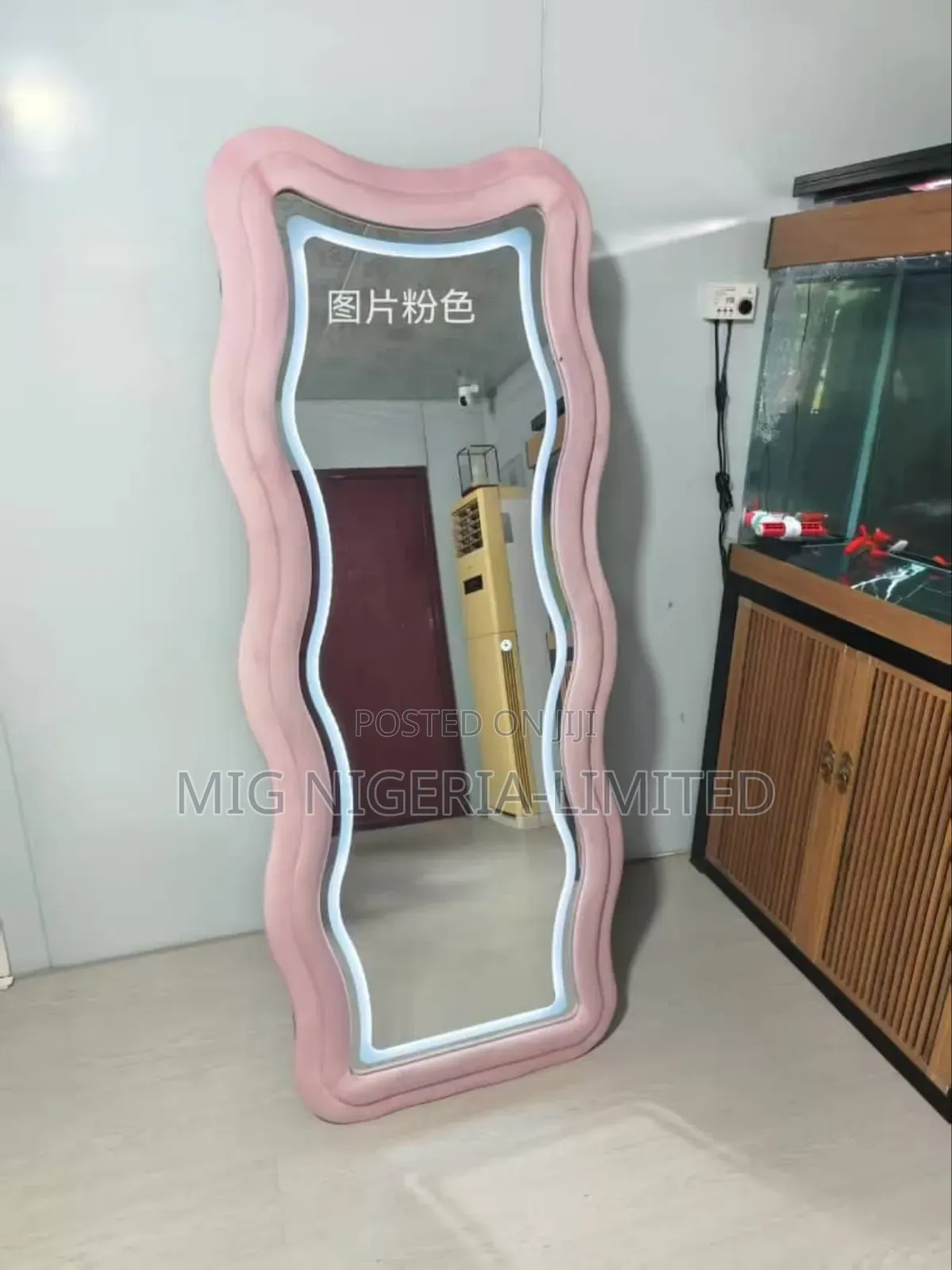 Wave Long Full Length Mirror 60cmx120cm