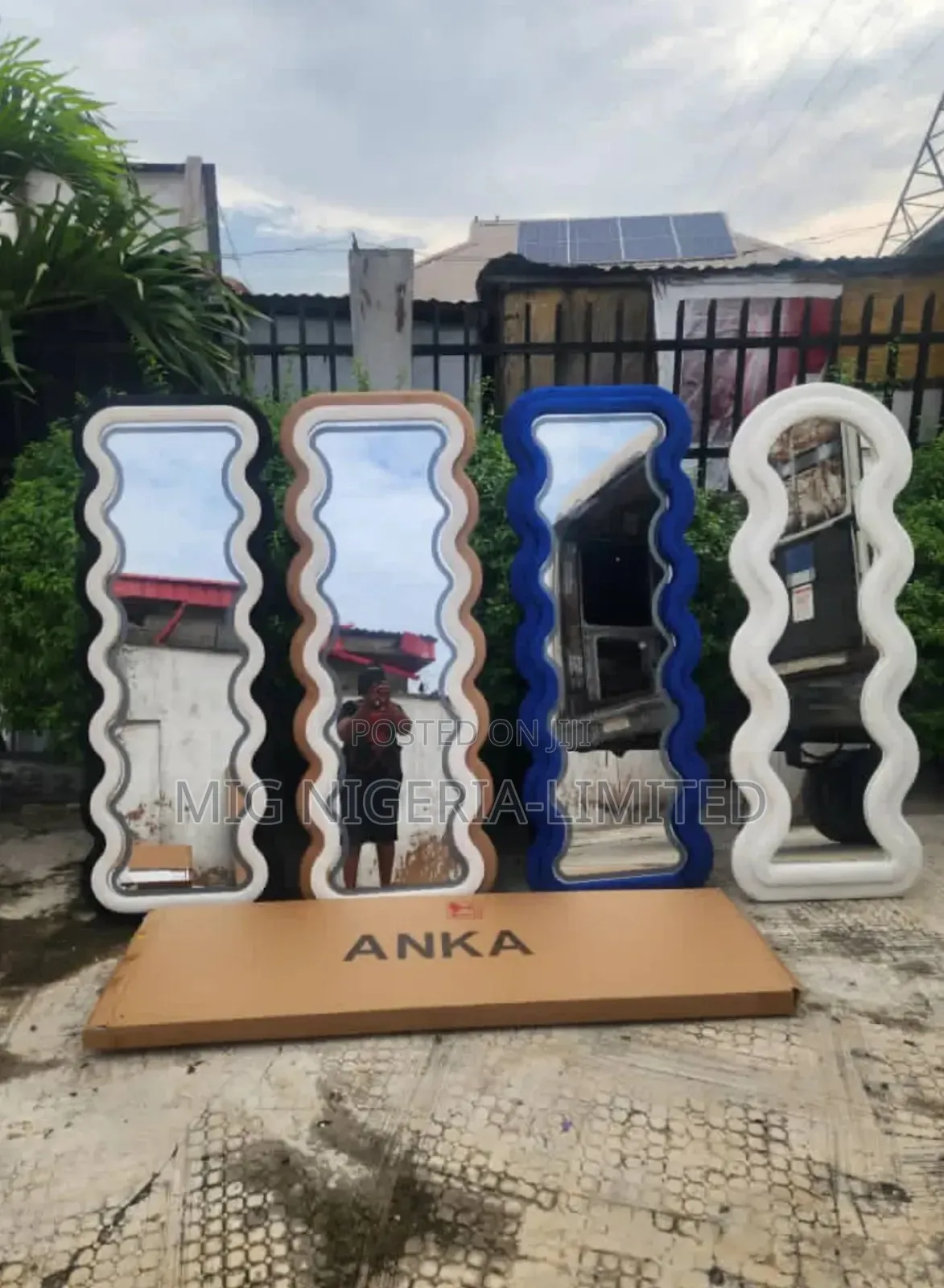 Wave Long Full Length Mirror 60cmx120cm
