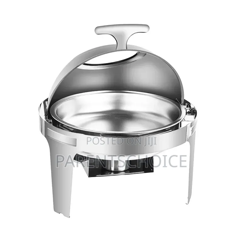 6l Chafing Dish Buffet Food Warmer Chaffing Dish With Glass- 6litre