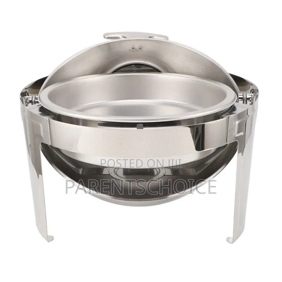 6l Chafing Dish Buffet Food Warmer Chaffing Dish With Glass- 6litre
