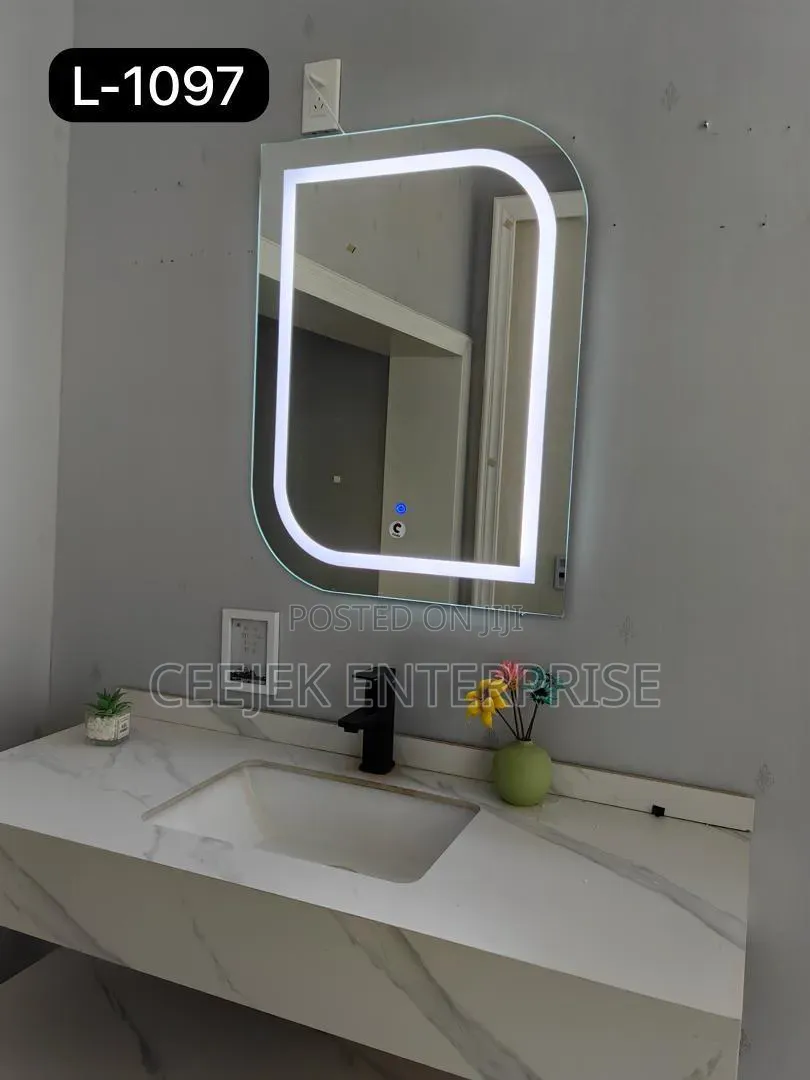 Led Mirror With Three Ligth