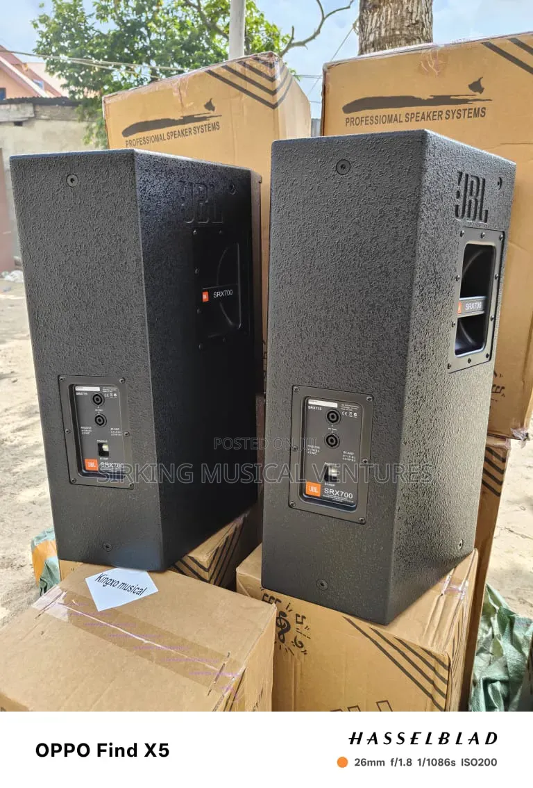 JBL 15" SRX-700 Pure Acoustic Speaker Single Range