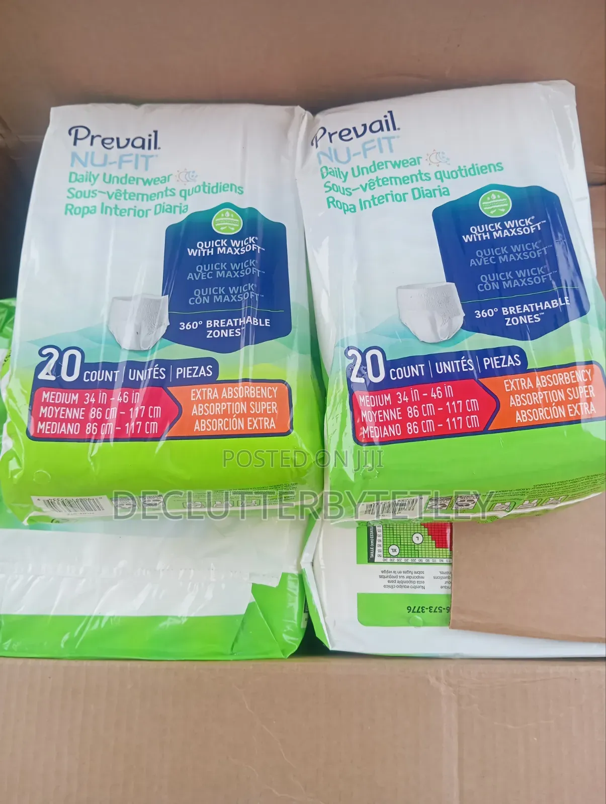 Prevail Adult Pull Up Diapers Pampers Pant
