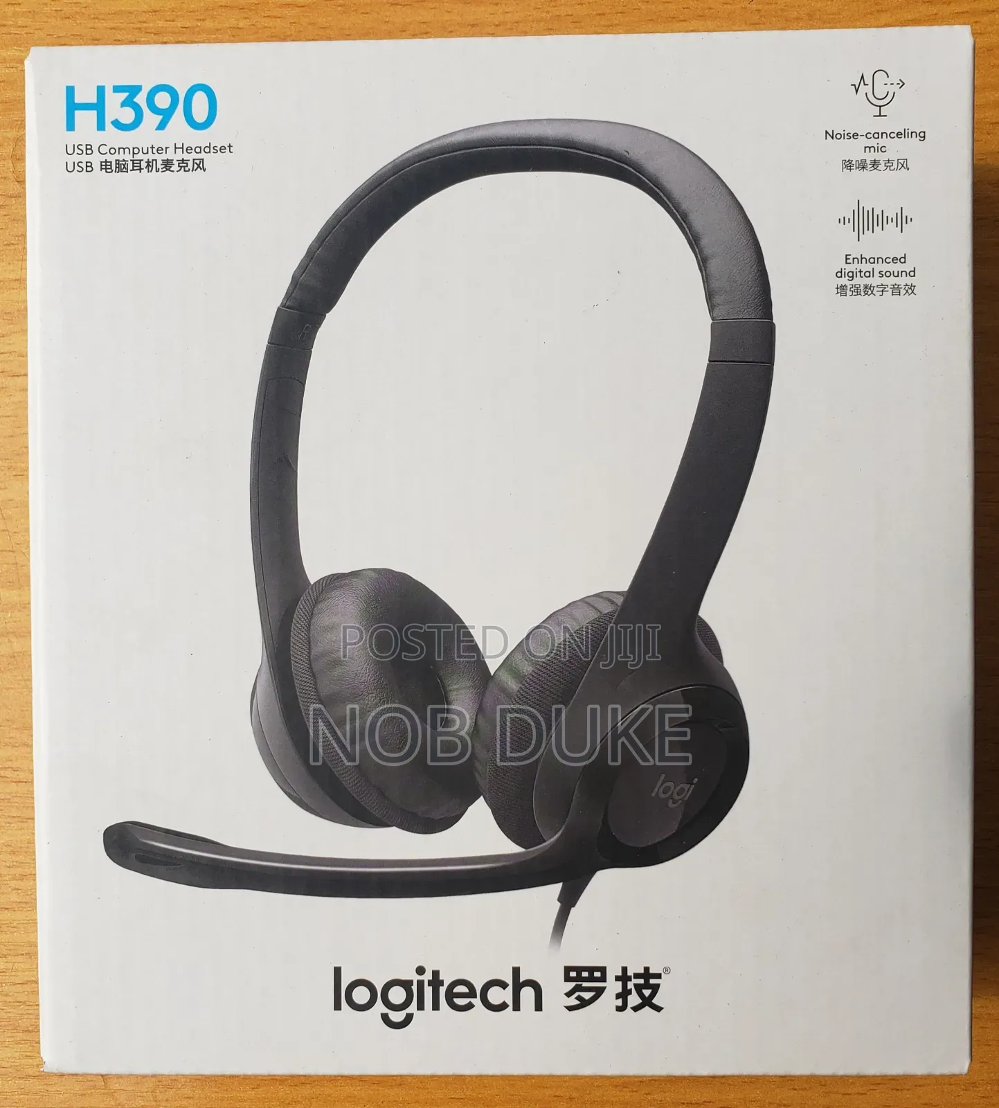 Logitech H390 Usb Headset Noise-Canceling Microphone