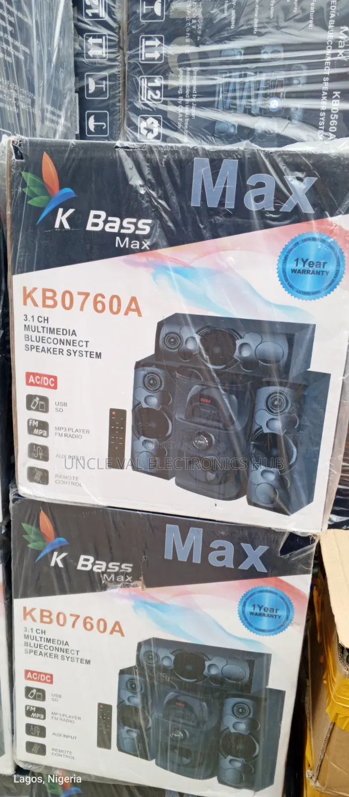 Kbass 3.1ch Hometheater Speakers