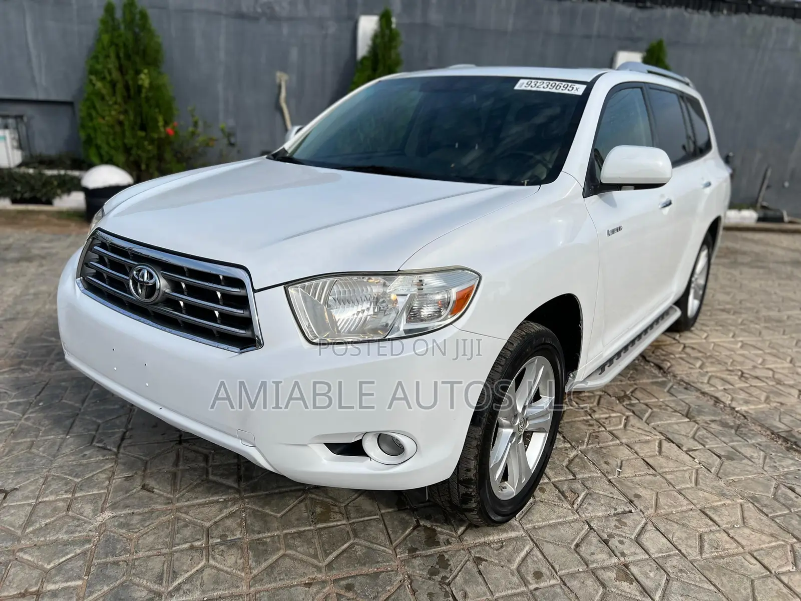 Toyota Highlander Limited 2008 White