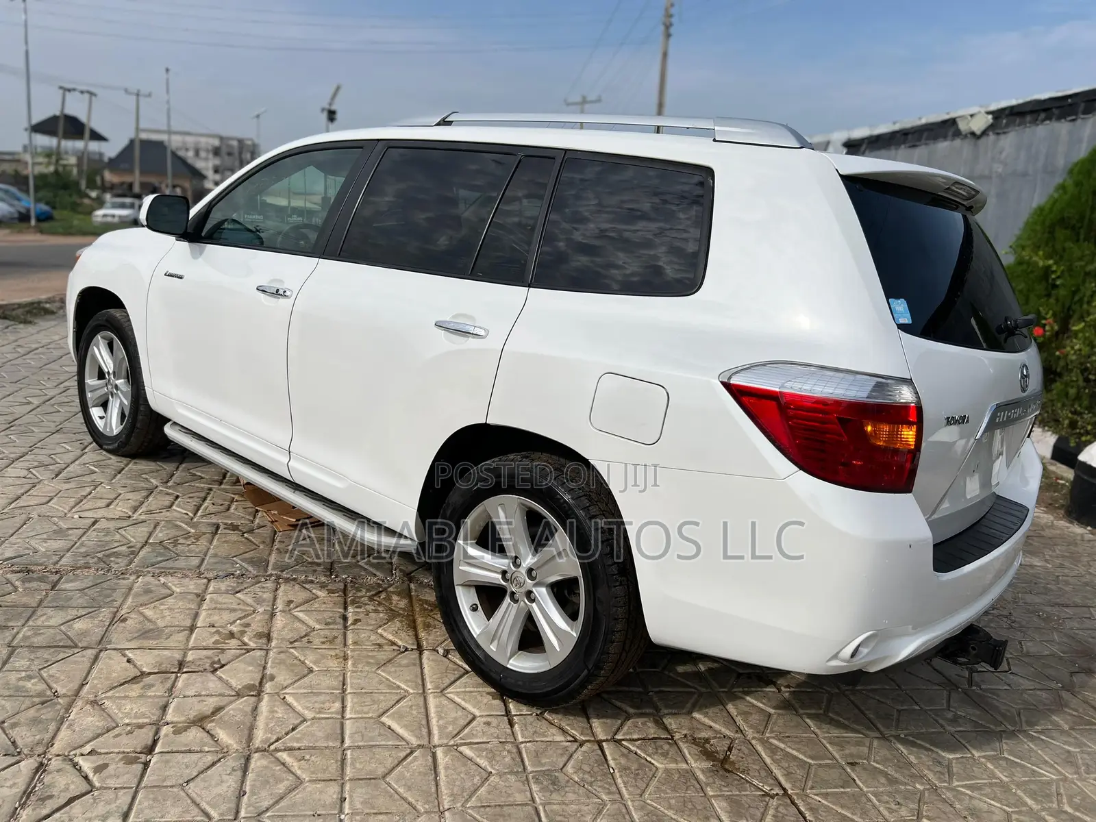 Toyota Highlander Limited 2008 White