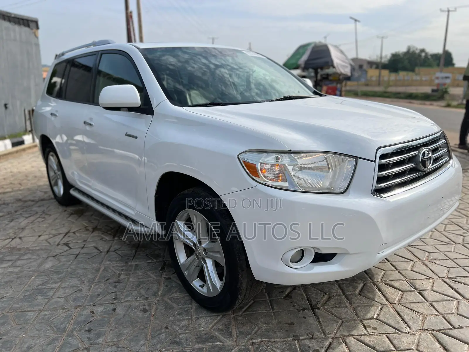 Toyota Highlander Limited 2008 White