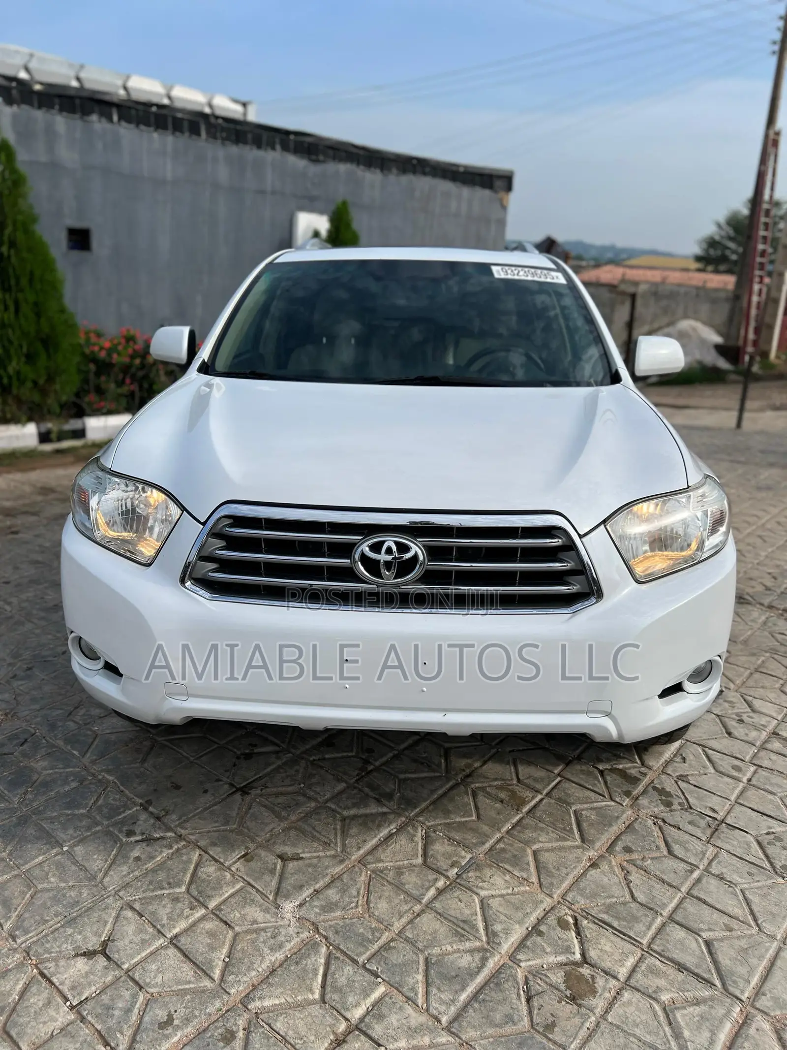Toyota Highlander Limited 2008 White