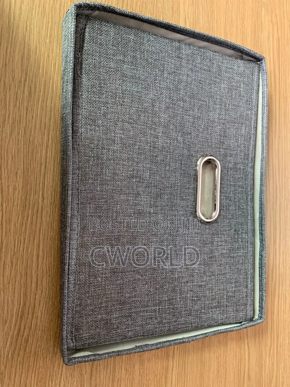 Fabric Storage Box With Lid