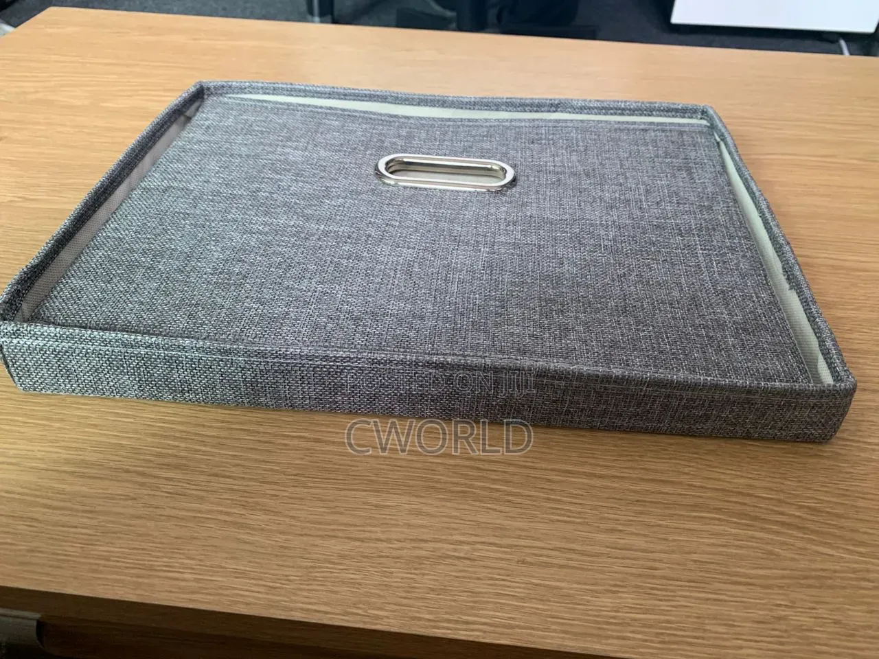 Fabric Storage Box With Lid