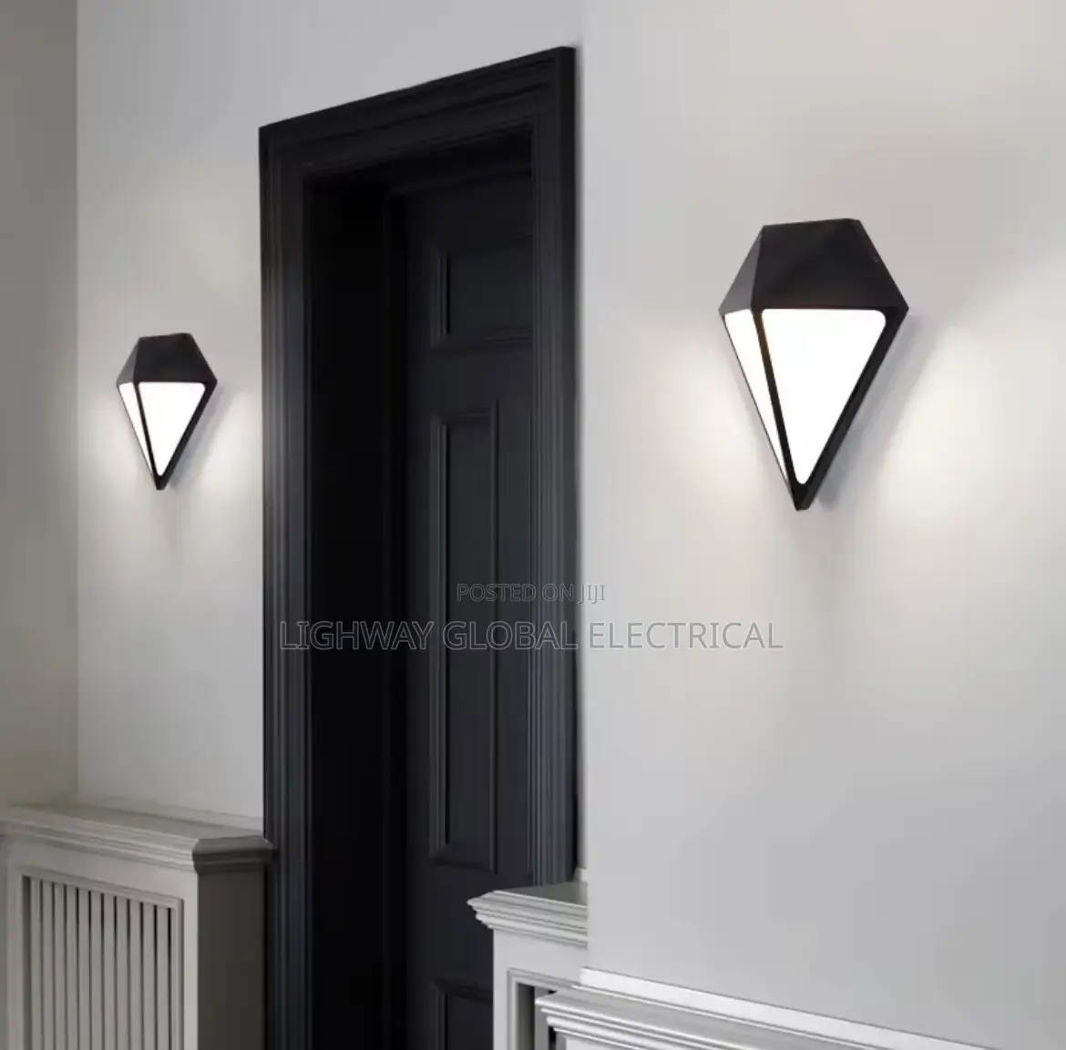 Modern Brief Diamond Shaped Led Waterproof Outdoor/Indoor Lamp
