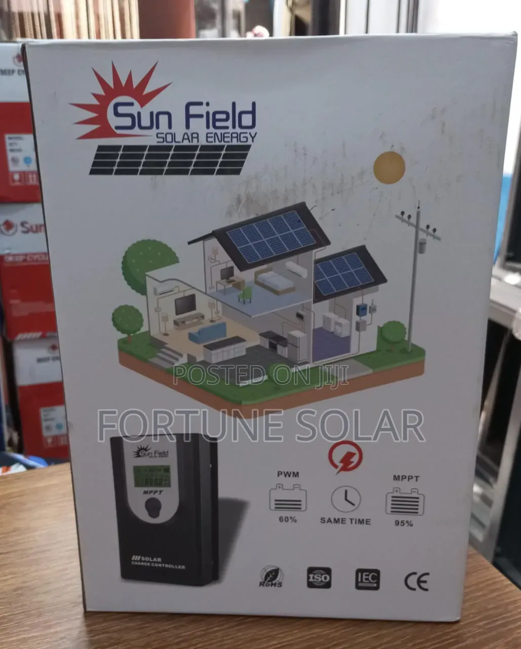Sunfied 60a MPPT Charge Controller Max Pv Volt 150