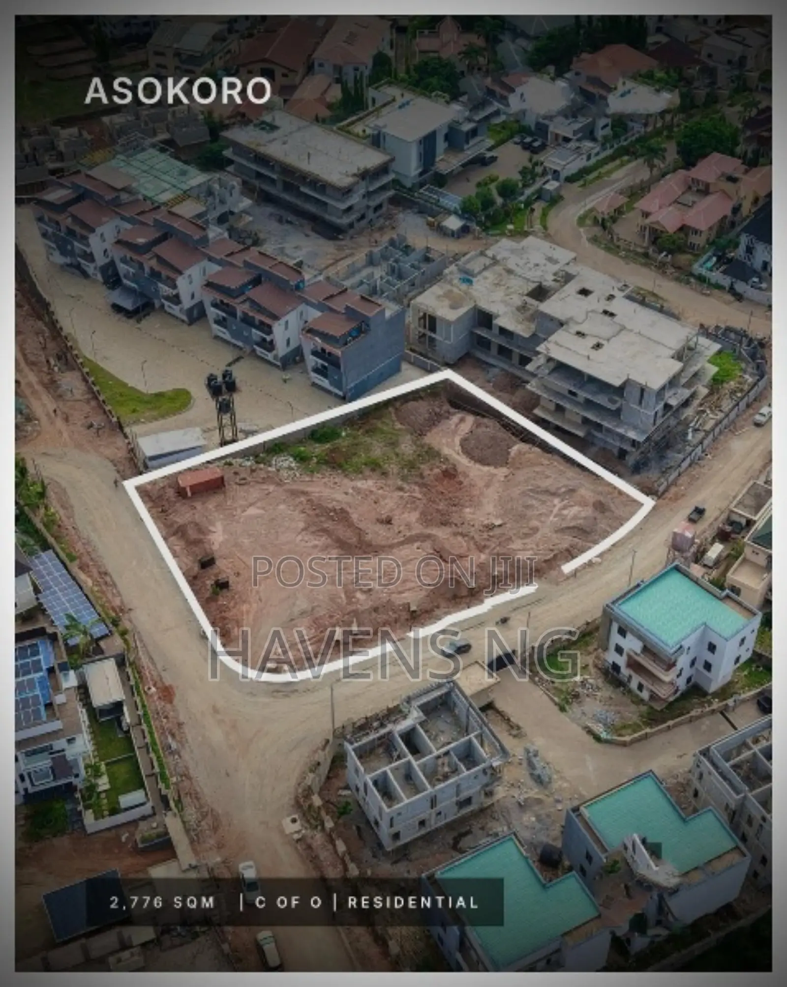 Asokoro, Abuja • 2,776 SQM • ₦3.5 Billion • Cofo