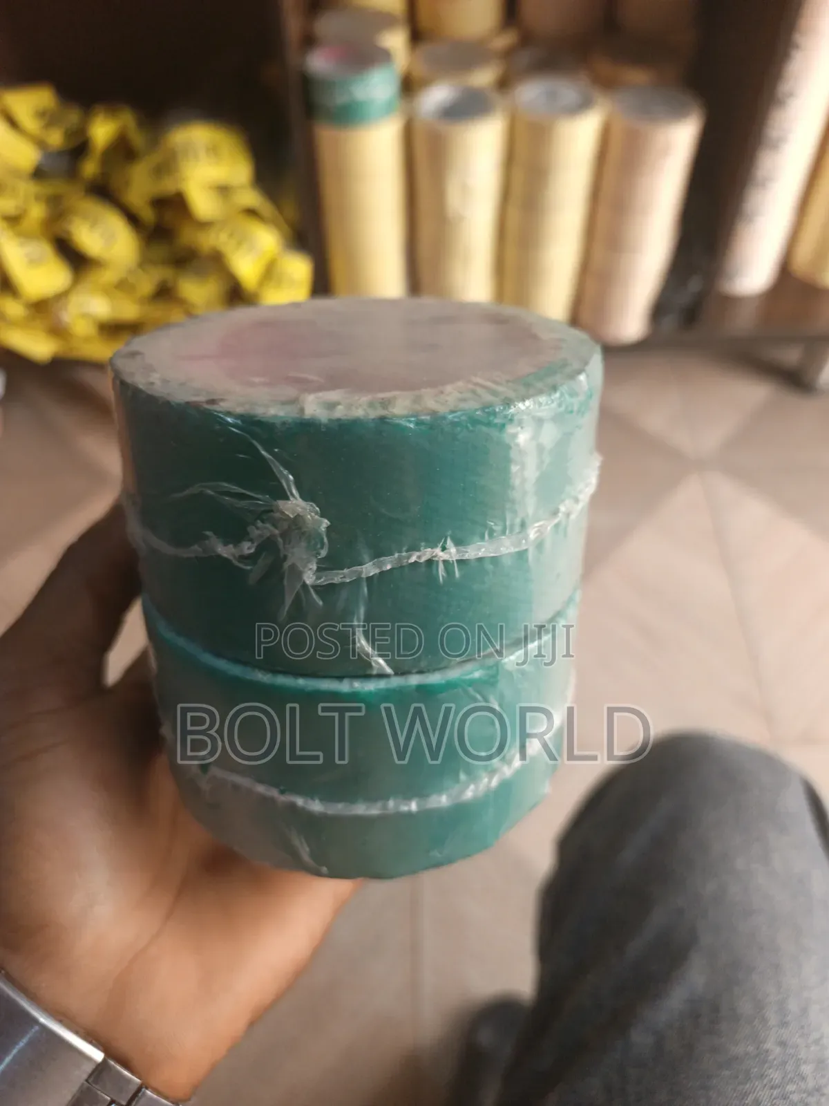 2" (50mm) Green Tape for Industrial Use