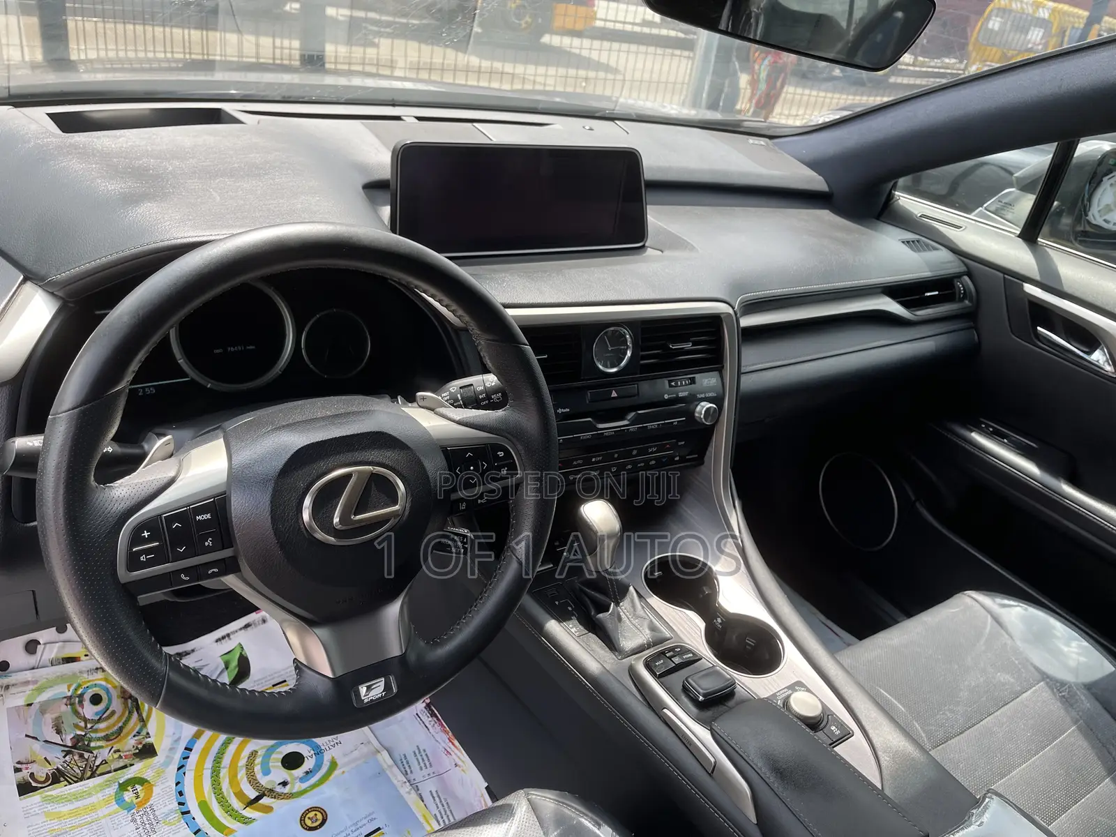 Lexus RX 350 F Sport AWD 2017 Gray